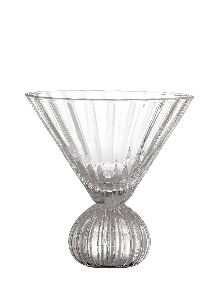 Bloomingville - Taurin Cocktail Glass - cocktail & longdrinkgläser - clear - 1