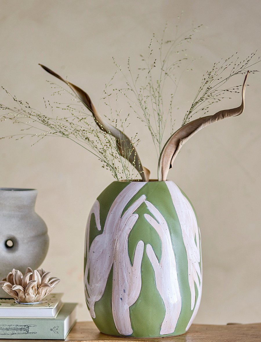 Bloomingville - Adalena Vase - geburtstagsgeschenke - green - 3