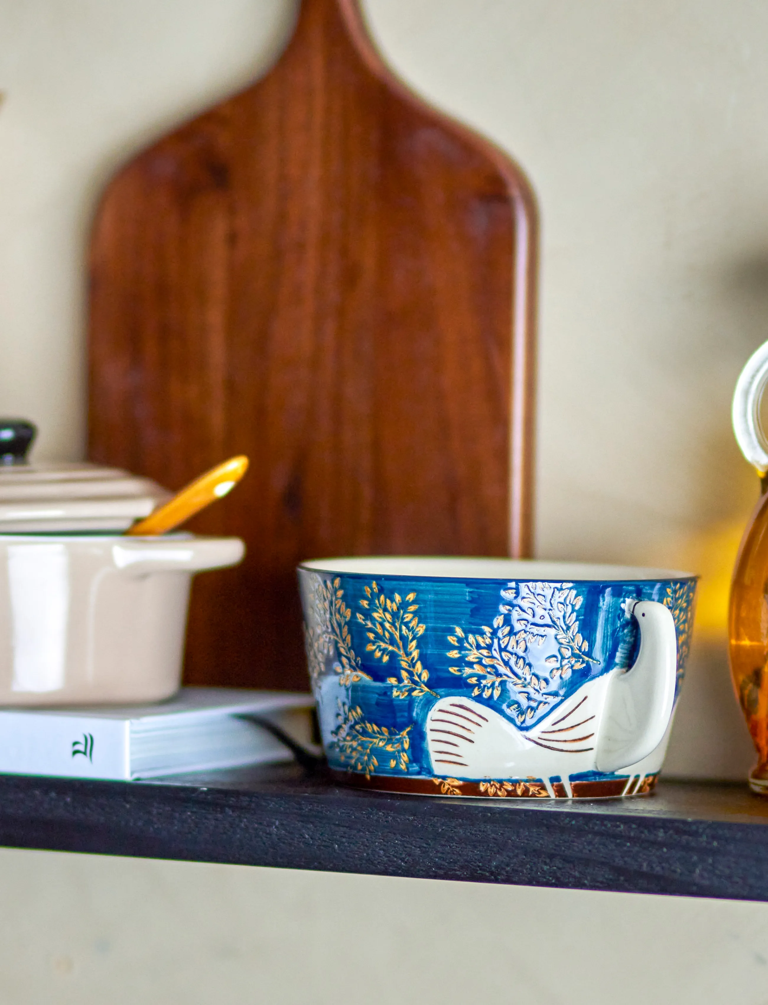 Bloomingville - Hezha Bowl - breakfast bowls - blue - 2