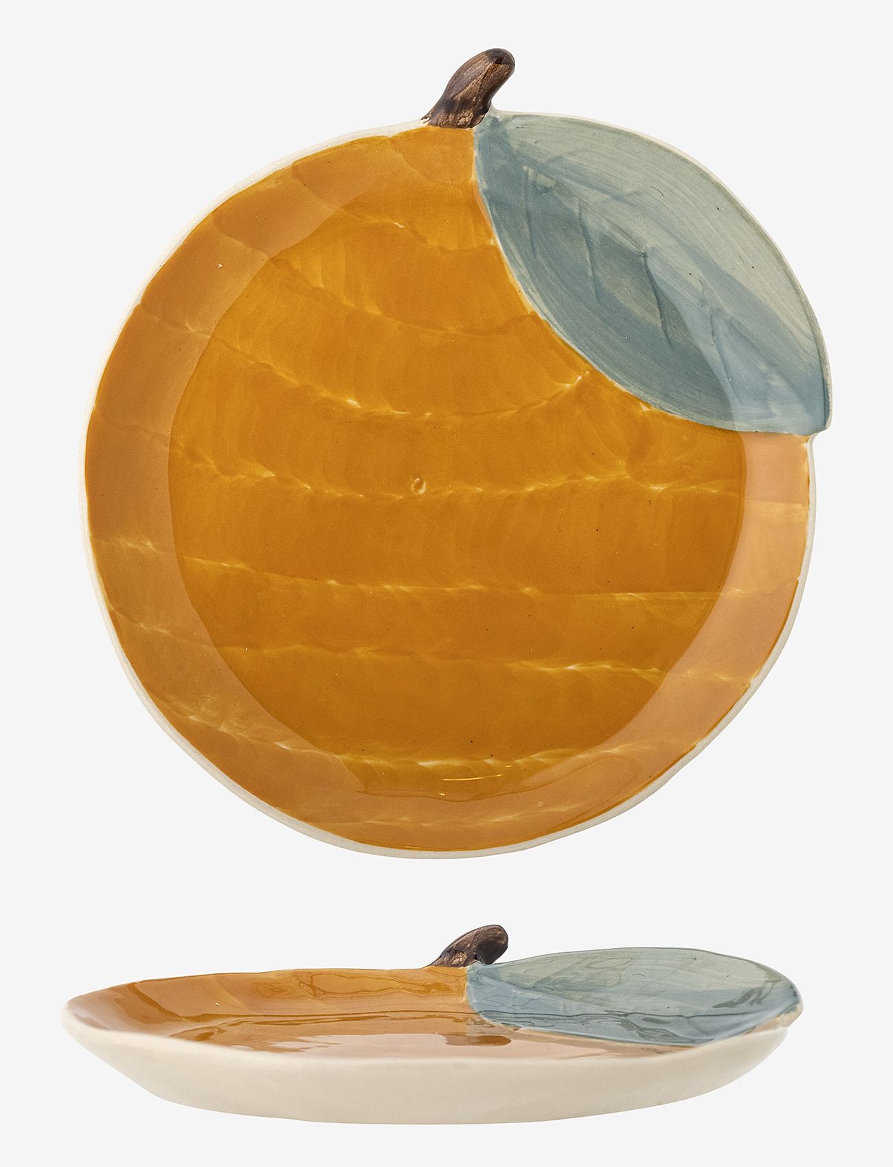 Bloomingville - Agnes Plate - taldrikud - orange - 1