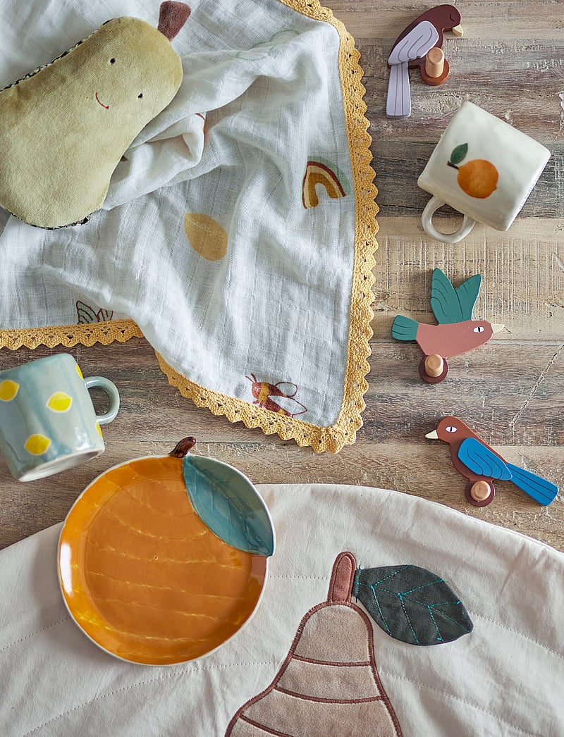 Bloomingville - Agnes Plate - taldrikud - orange - 5