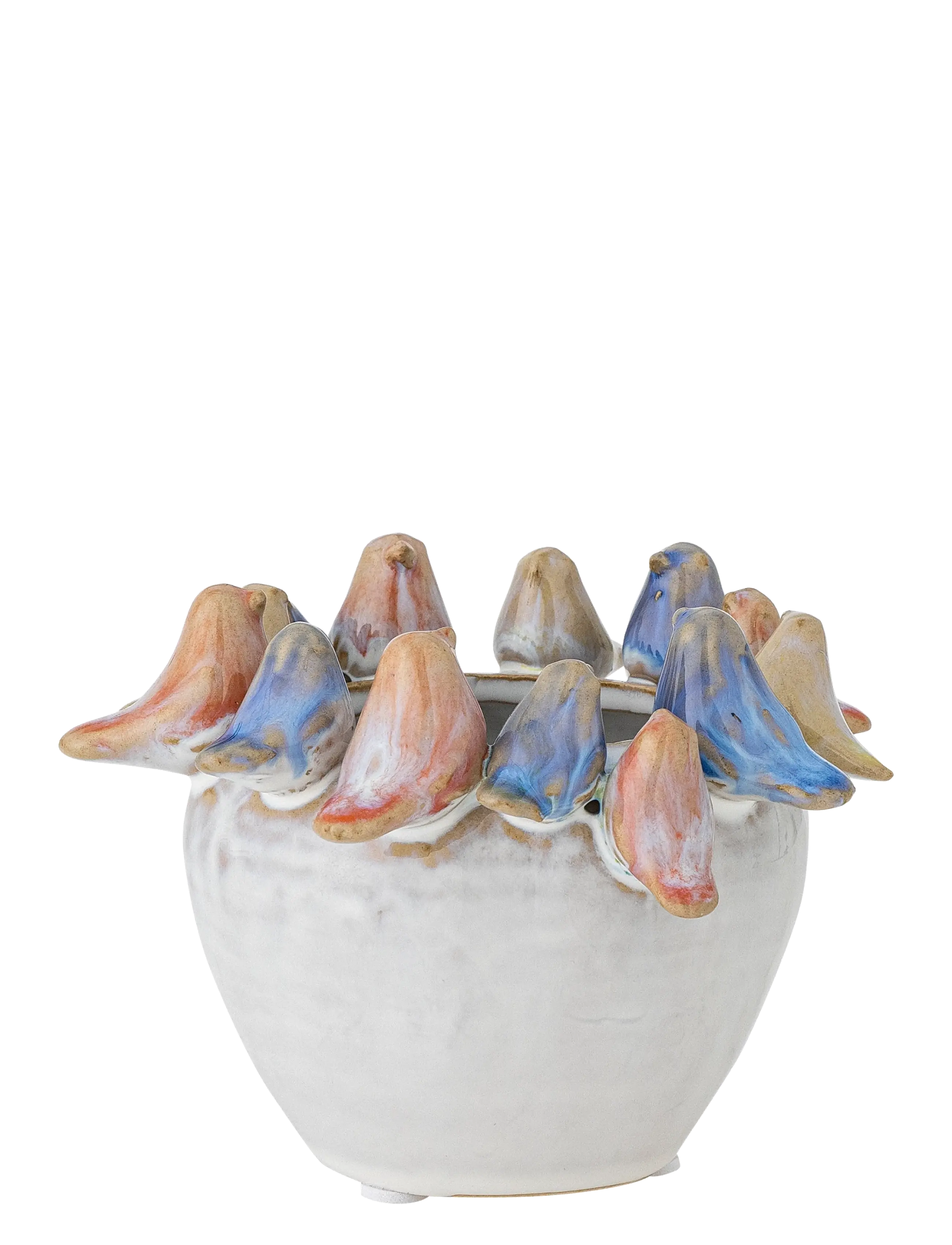 BLOOMINGVILLE Eanna Flowerpot Cream - Ø 12.5 CM - Unisex