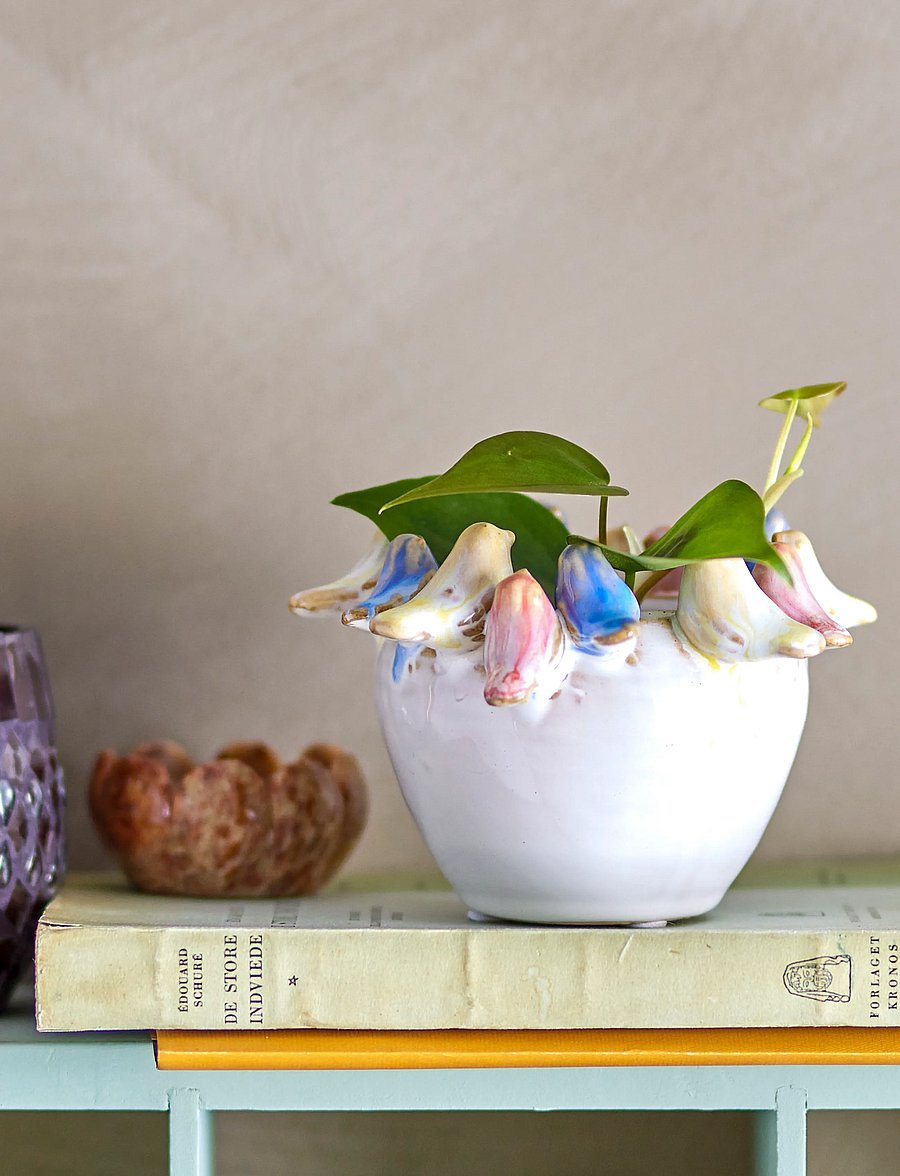Bloomingville - Eanna Flowerpot - die niedrigsten preise - multi-coloured - 1
