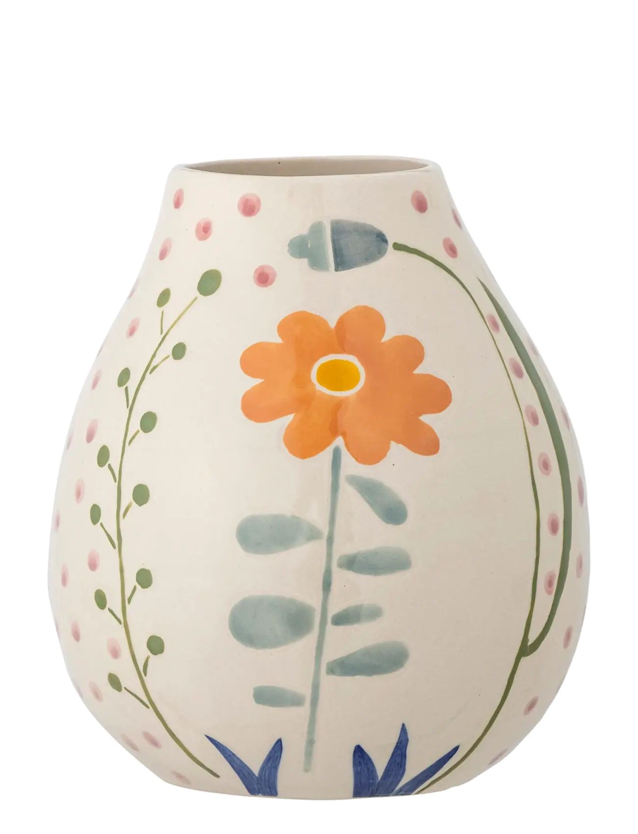 Bloomingville Taza Vase - Wnętrze - BEIGE / cream