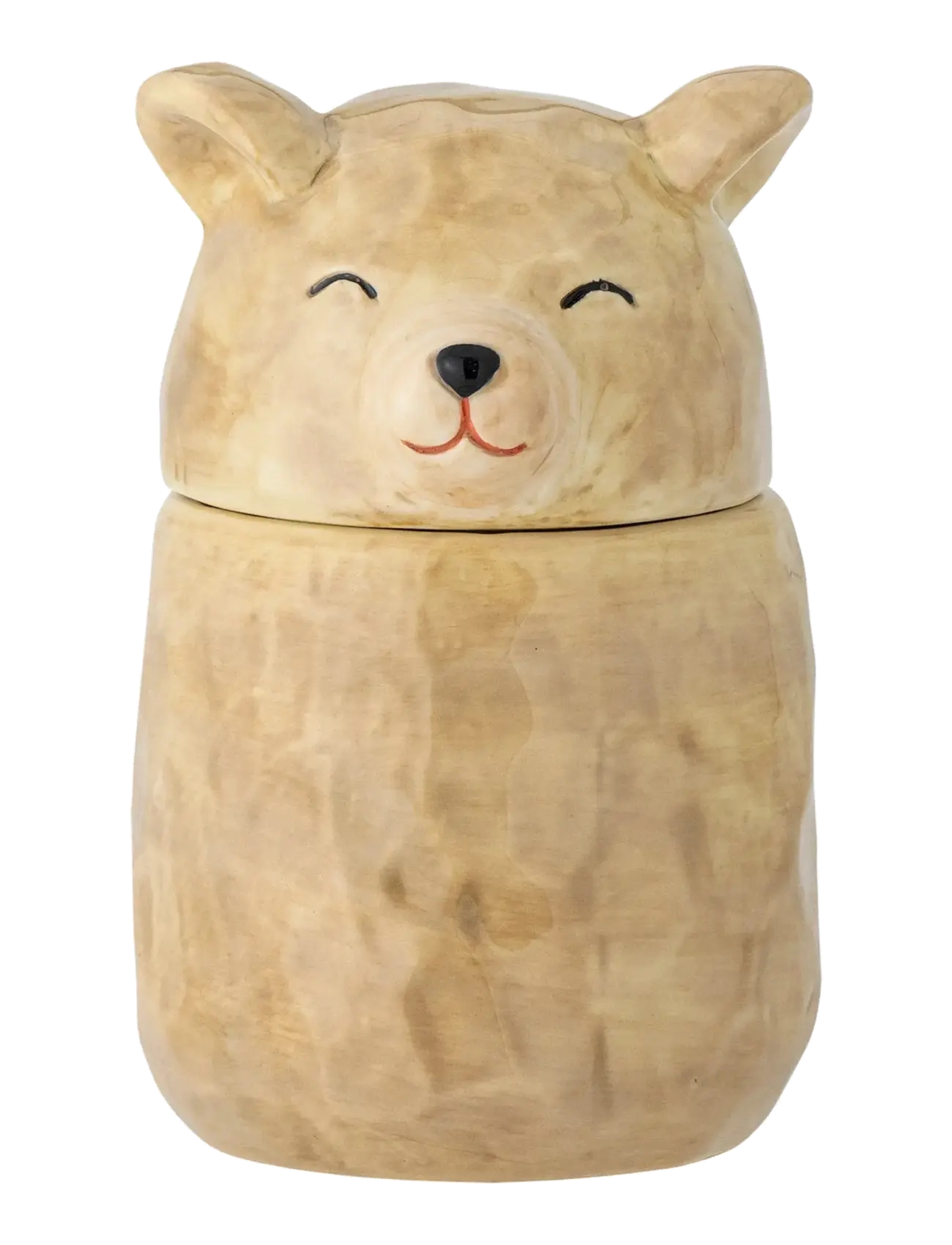 BLOOMINGVILLE Puk Jar W/Lid Beige - 145 ML - Kinder