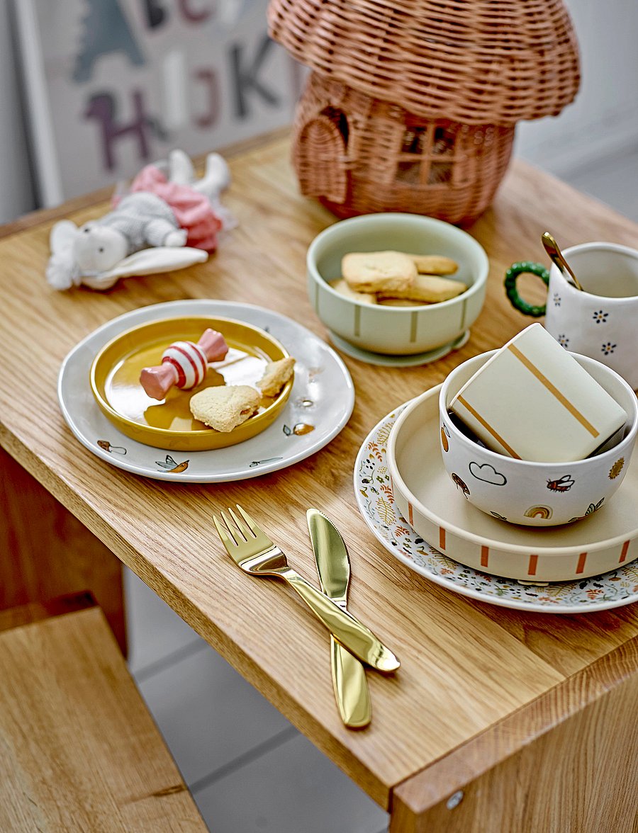 Bloomingville - Agnes Tableware Set - madalaimad hinnad - white - 1