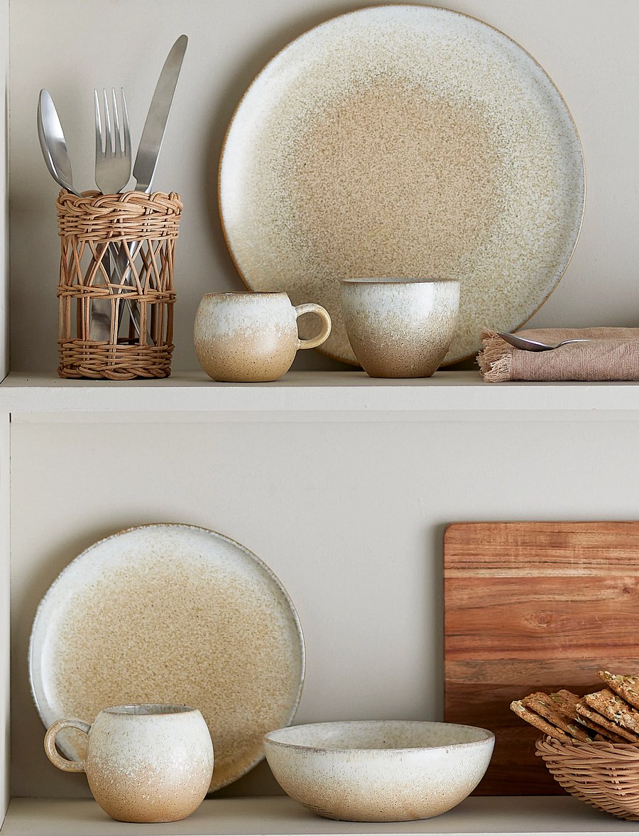Bloomingville - Paula Breakfast Set - teller - nature - 5