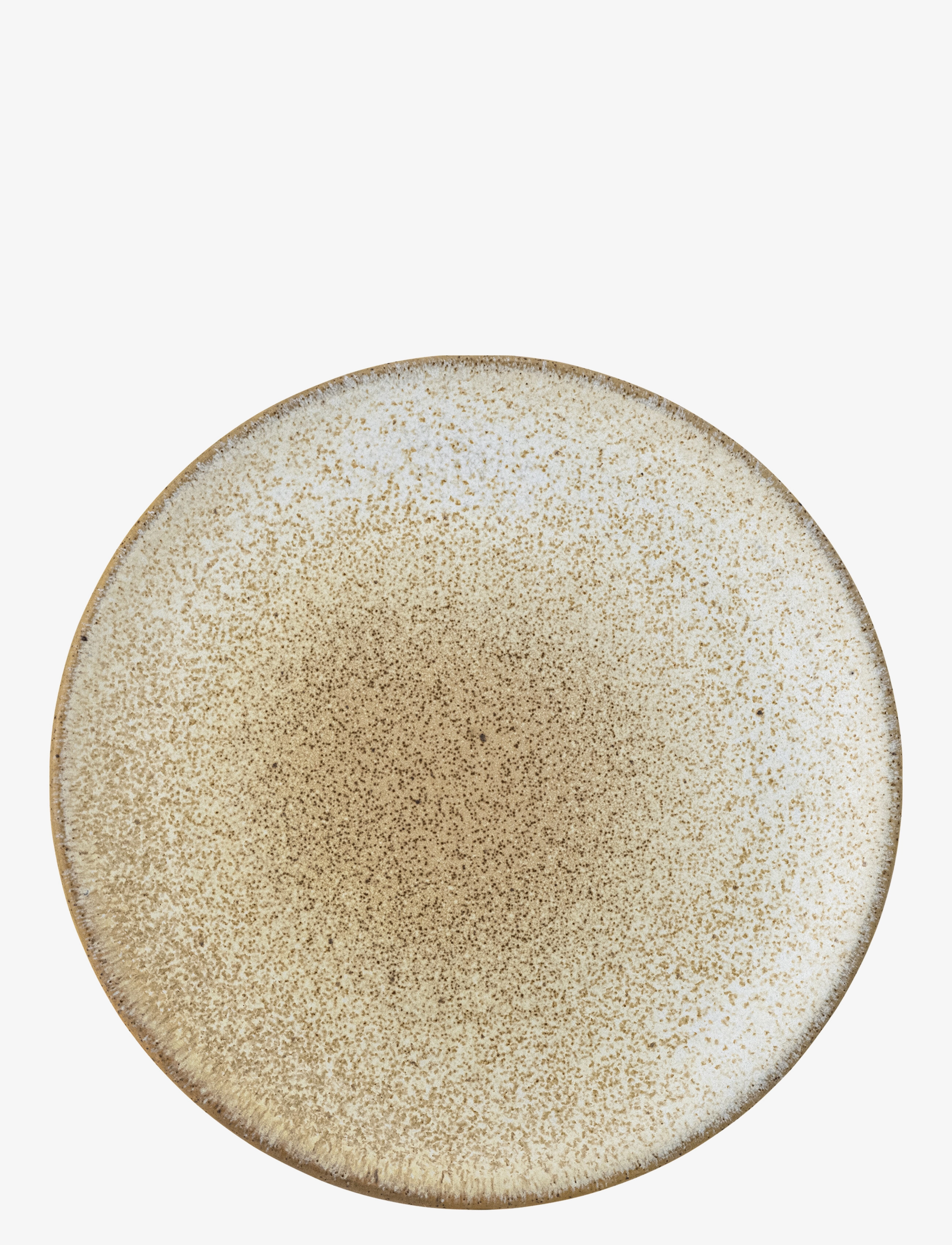 Bloomingville Paula Plate, Dinner Plade, Beige, Str: Ø20XH1.5CM
