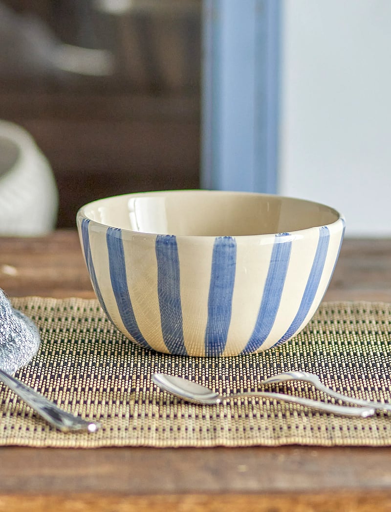 Bloomingville - Begonia Bowl - serveerimisnõud - blue - 0