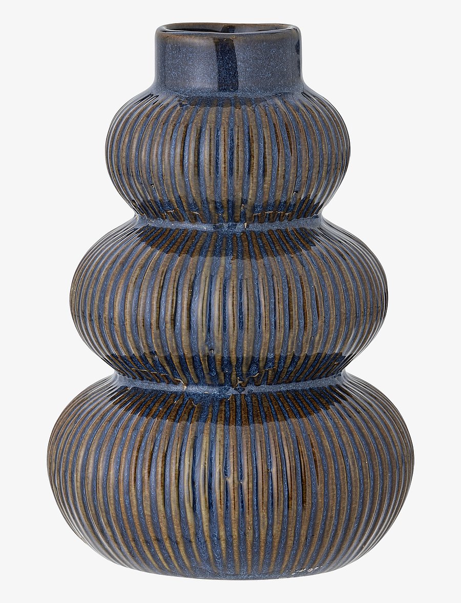 Bloomingville - Myrtle Vase - die niedrigsten preise - blue - 0