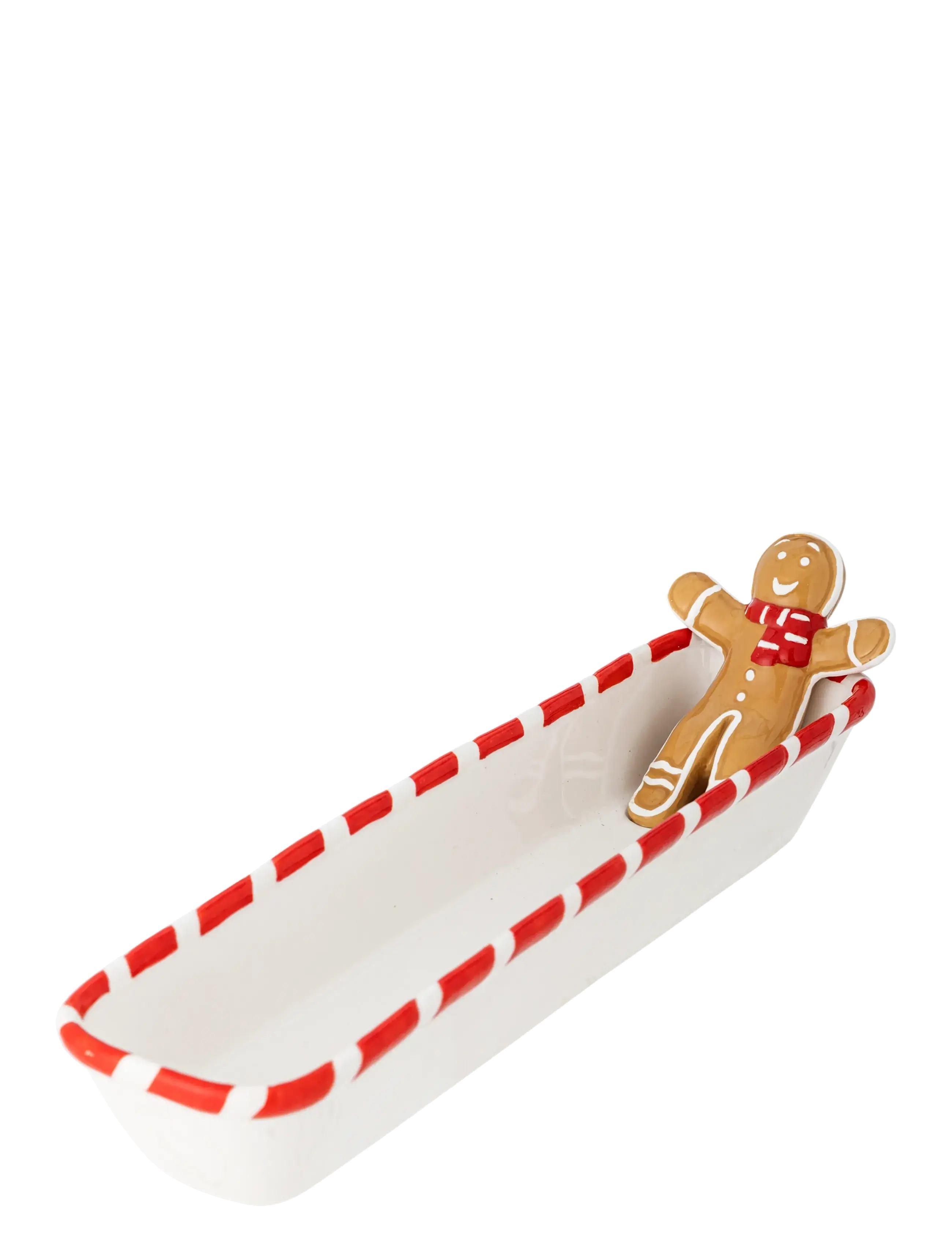 Bloomingville Ginnie Bowl - Weihnachts-Tischgedecke - BROWN / white