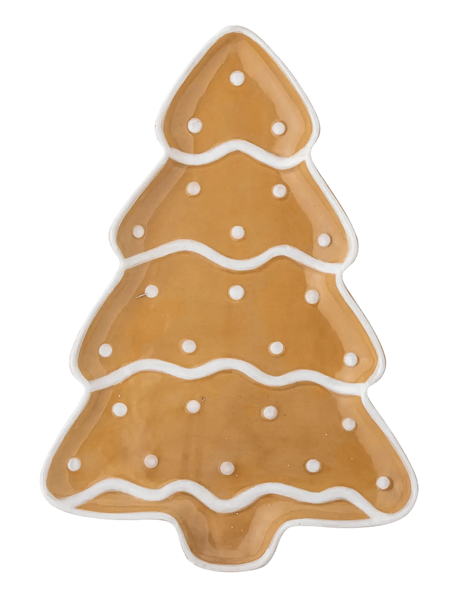 Bloomingville - Ginnie Serving Plate - die niedrigsten preise - brown - 0