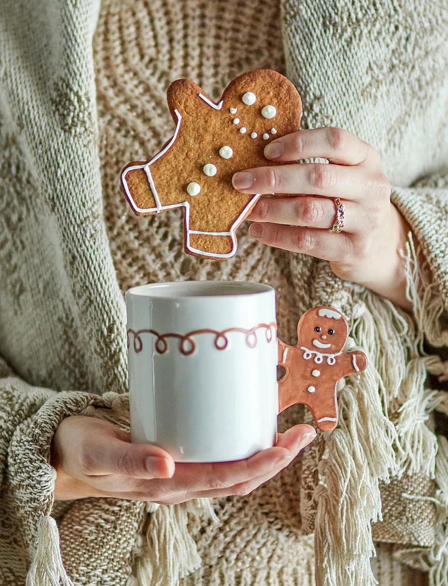 Bloomingville - Ginnie Mug - brown - 0