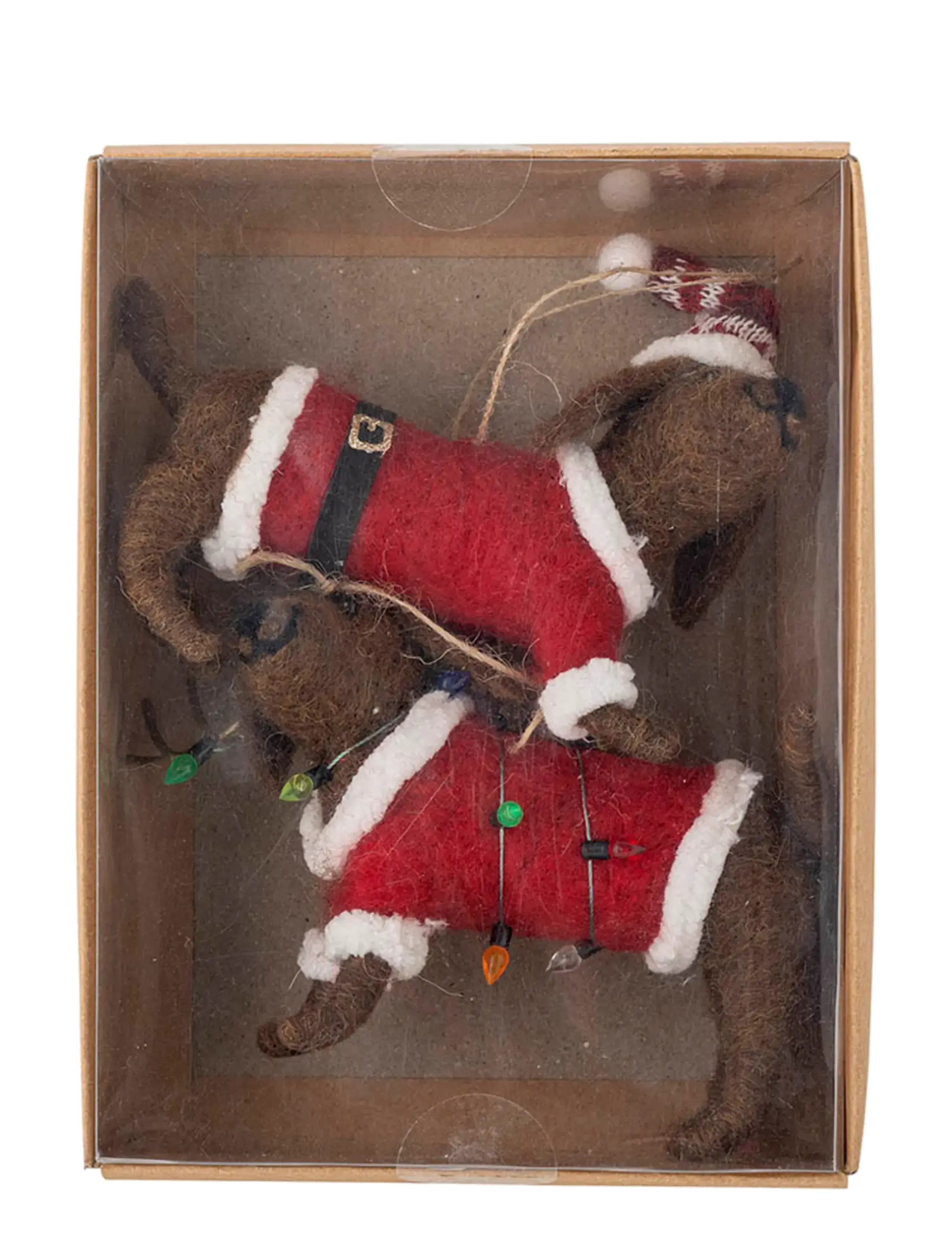 Bloomingville - Monty Ornament - brown - 2