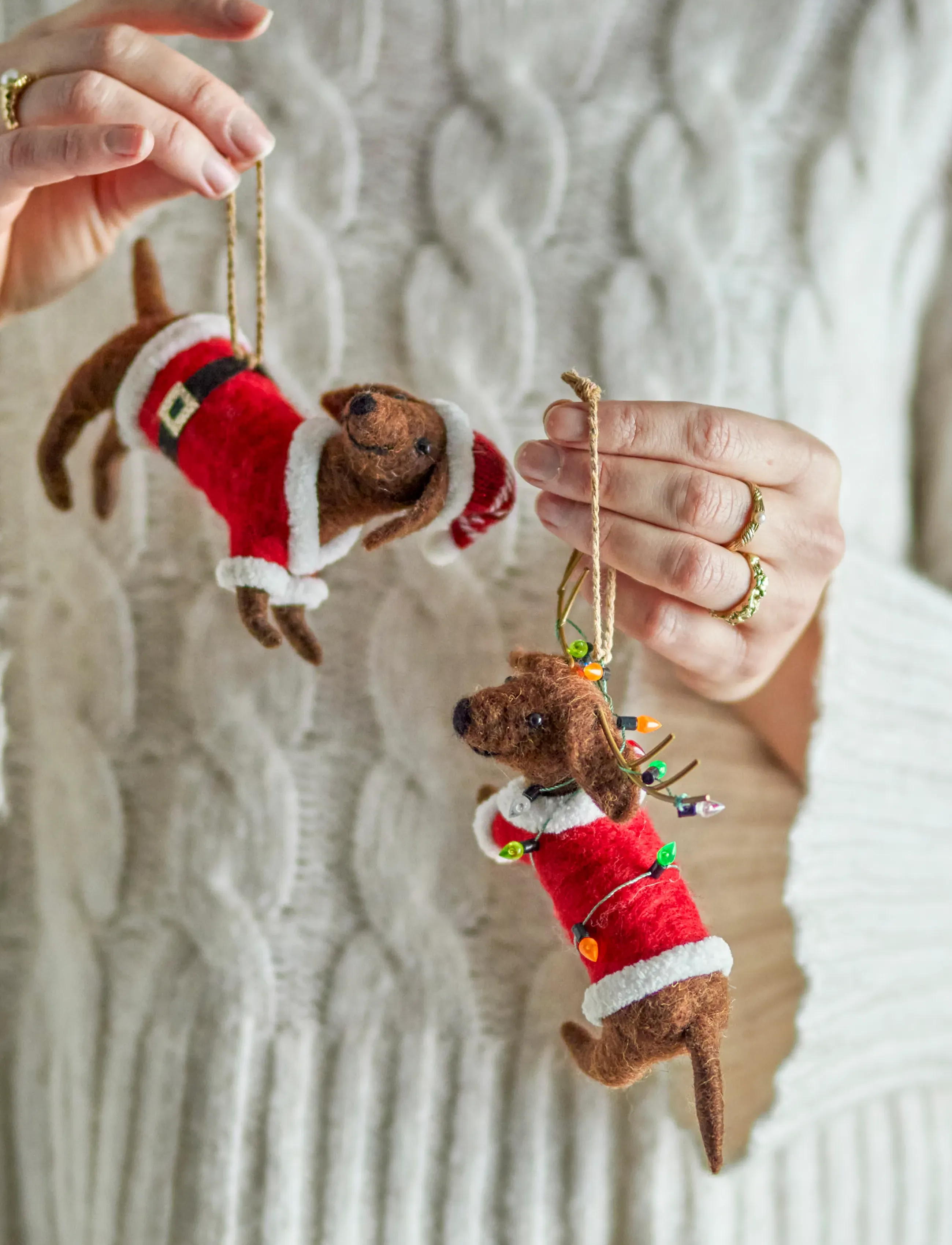 Bloomingville - Monty Ornament - brown - 0