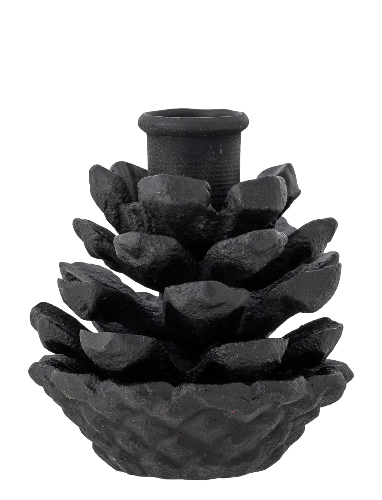 Bloomingville Fernie Candle Holder - Christmas - BLACK / black