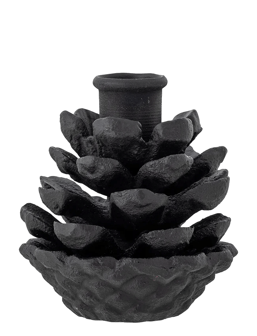 Bloomingville - Fernie Candle Holder - décorations de noël - black - 1