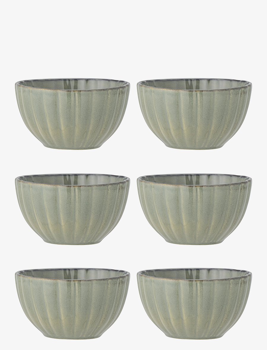 Bloomingville - Latina Bowl - servierschalen - light green - 0