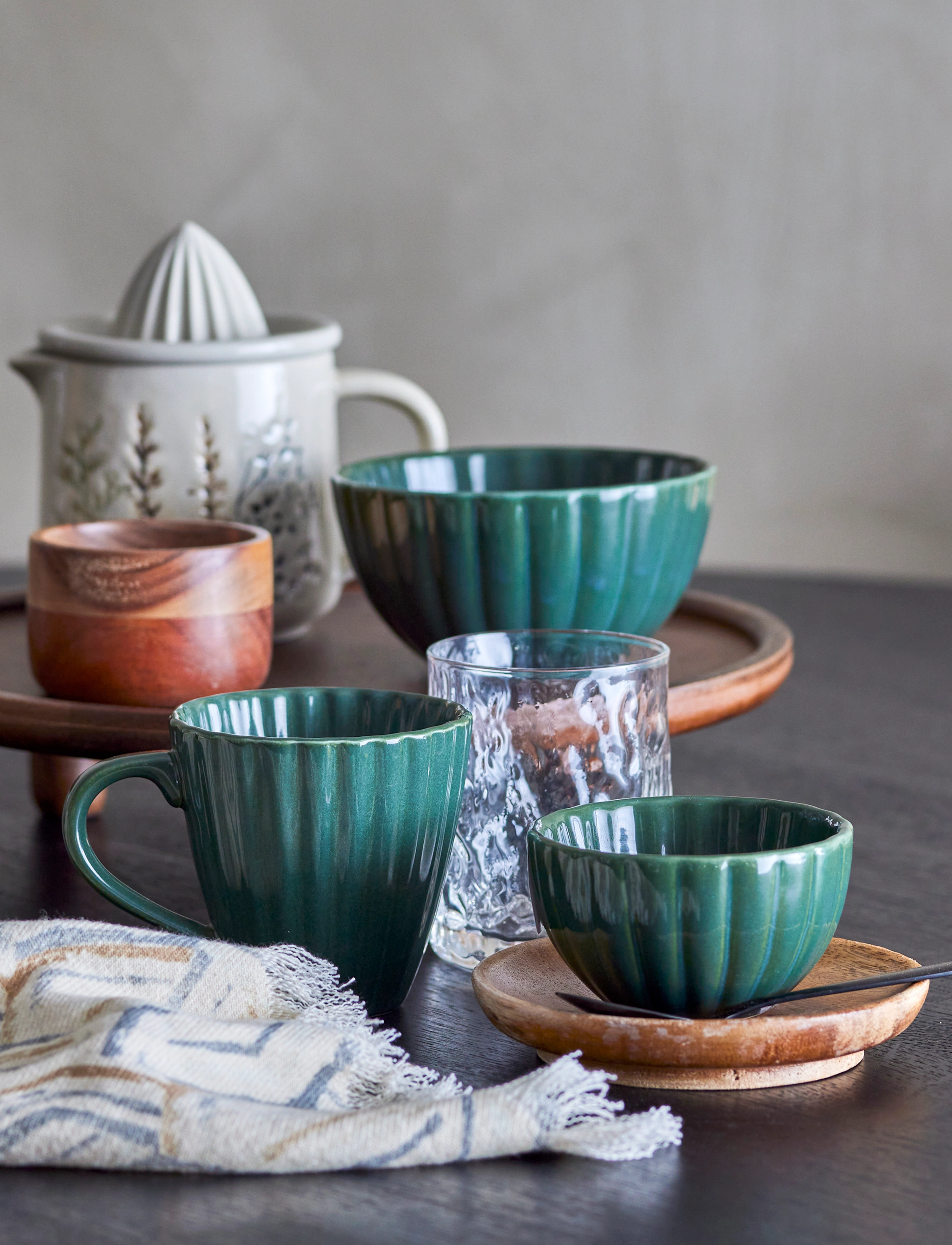 Bloomingville Latina Bowl, 16.5 CL, Bowls & Serving Dishes, Mehrfarbig/gemustert - Bowls, Homeware