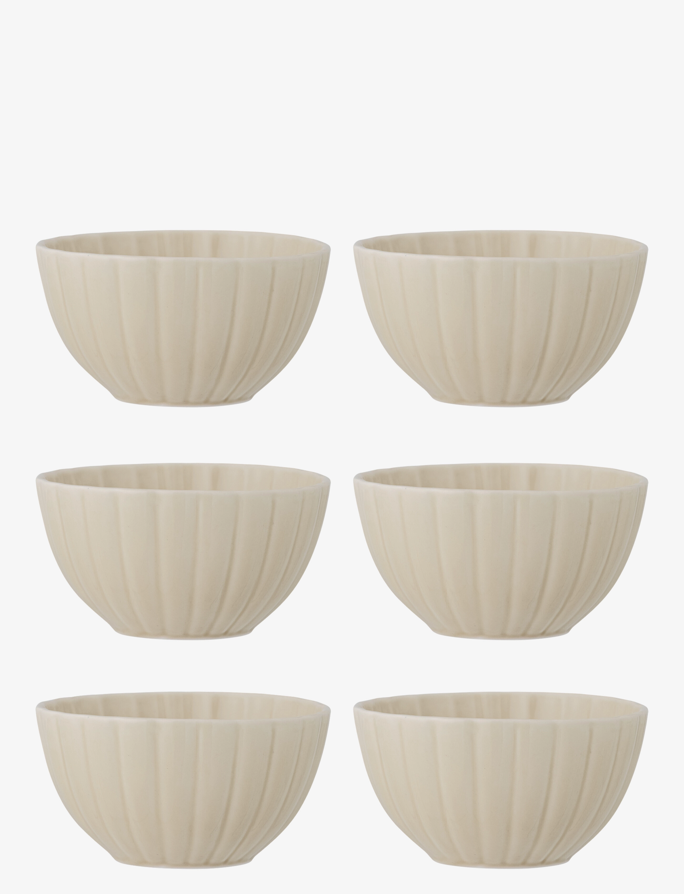 Bloomingville Latina Bowl, Serving Skål, Creme, Str: 40 CL