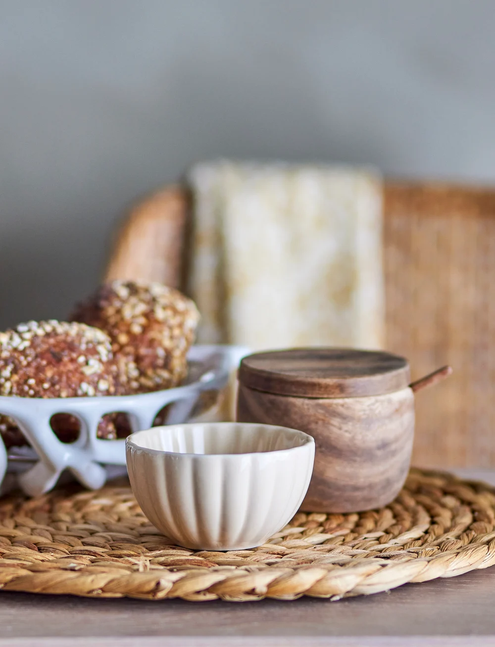 Bloomingville - Latina Bowl - servierschalen - nature - 2