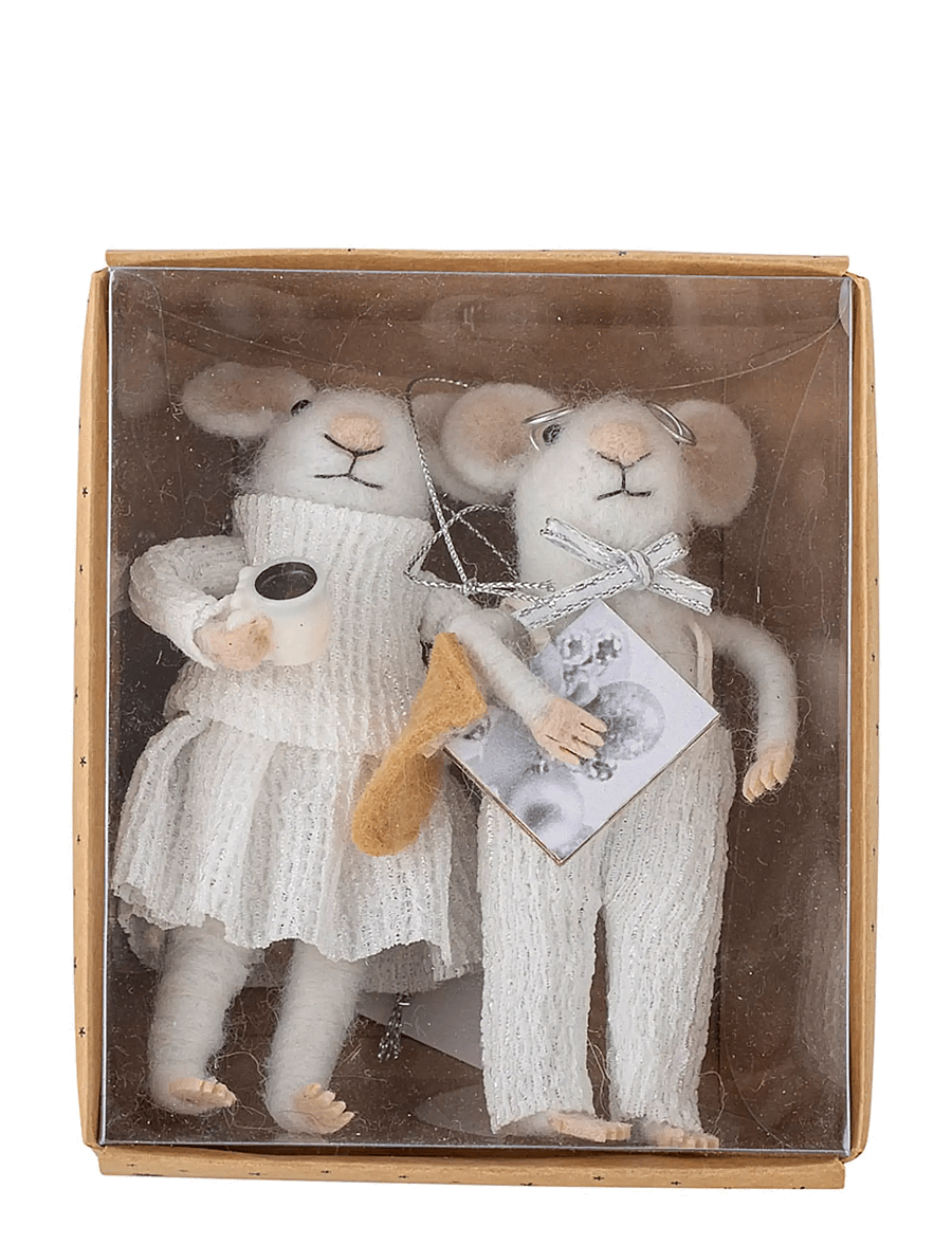 Bloomingville - Peo Ornament - madalaimad hinnad - white - 1