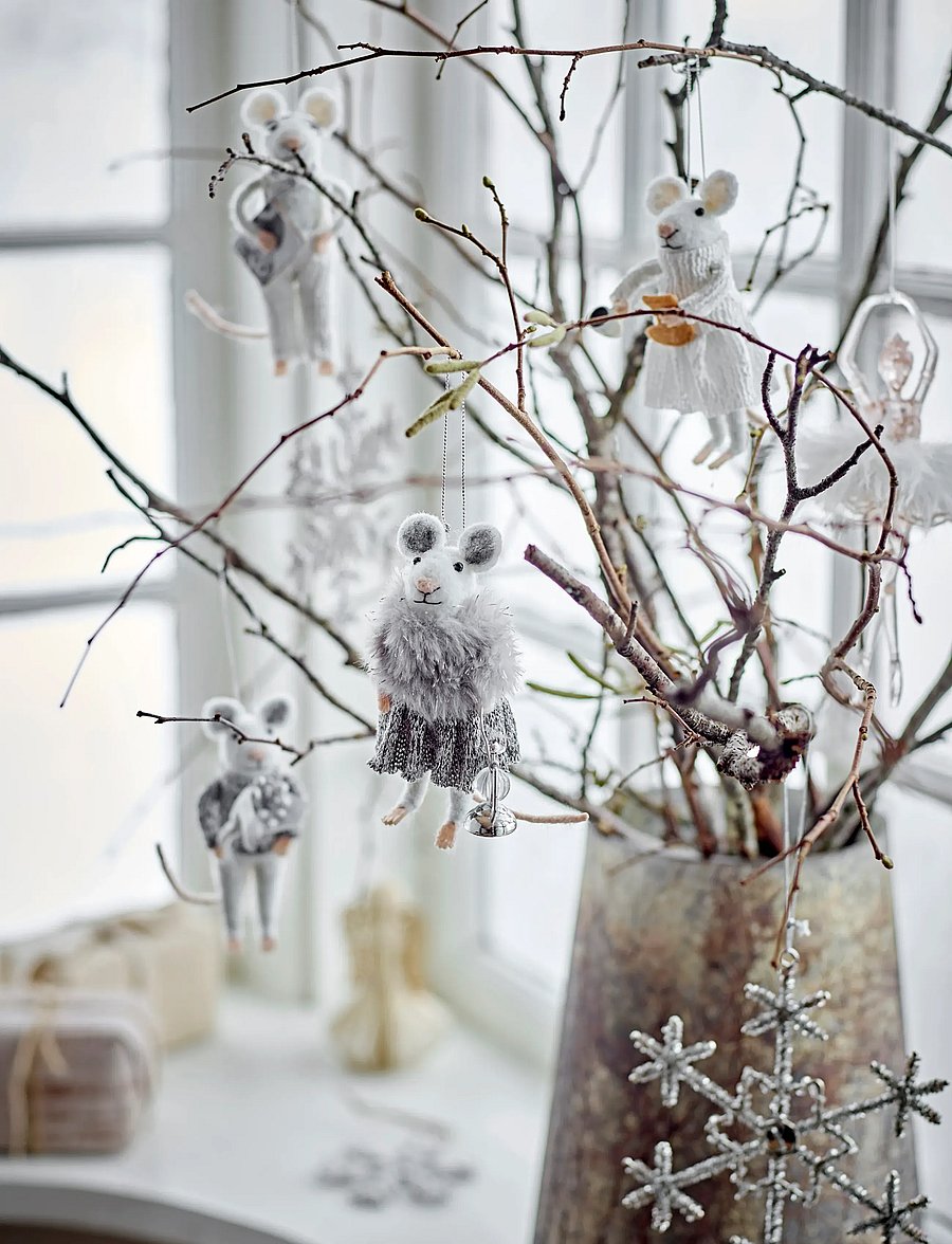 Bloomingville - Peo Ornament - madalaimad hinnad - white - 3