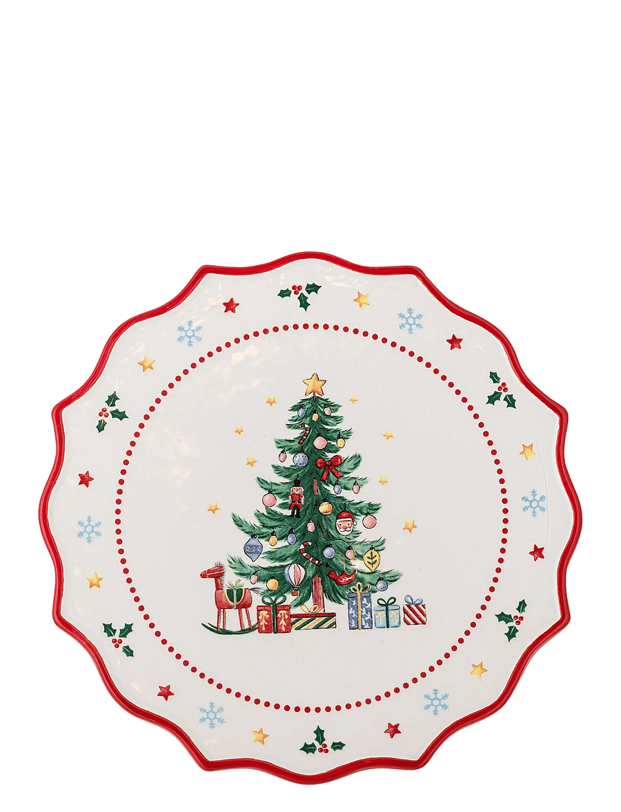 Bloomingville - Naive Cake Tray - kuchenplatten - red - 2