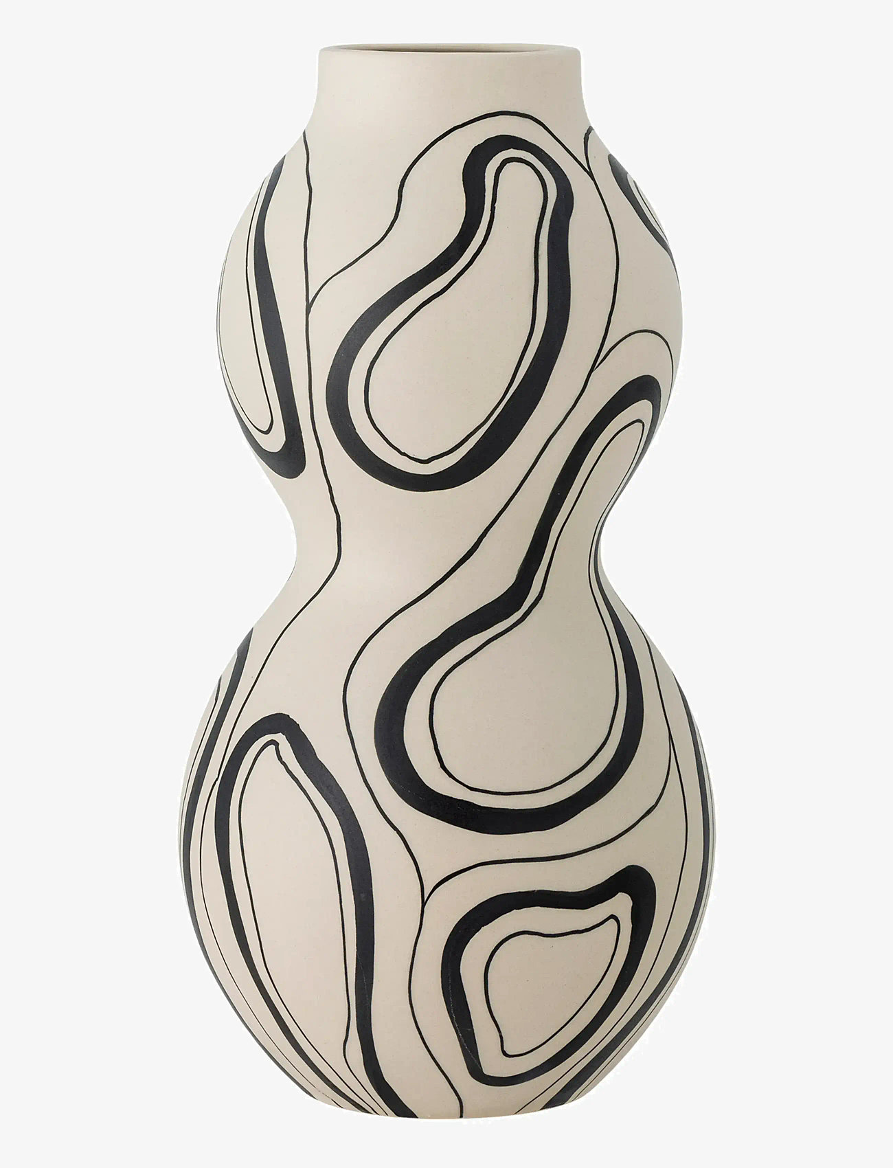 Bloomingville - Nicola Vase - vasen - black - 1