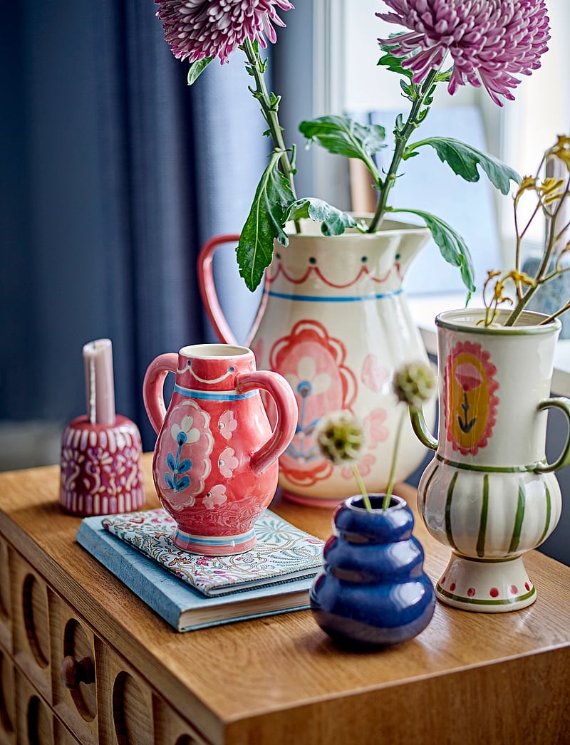 Bloomingville - Odina Vase - vasen - red - 2