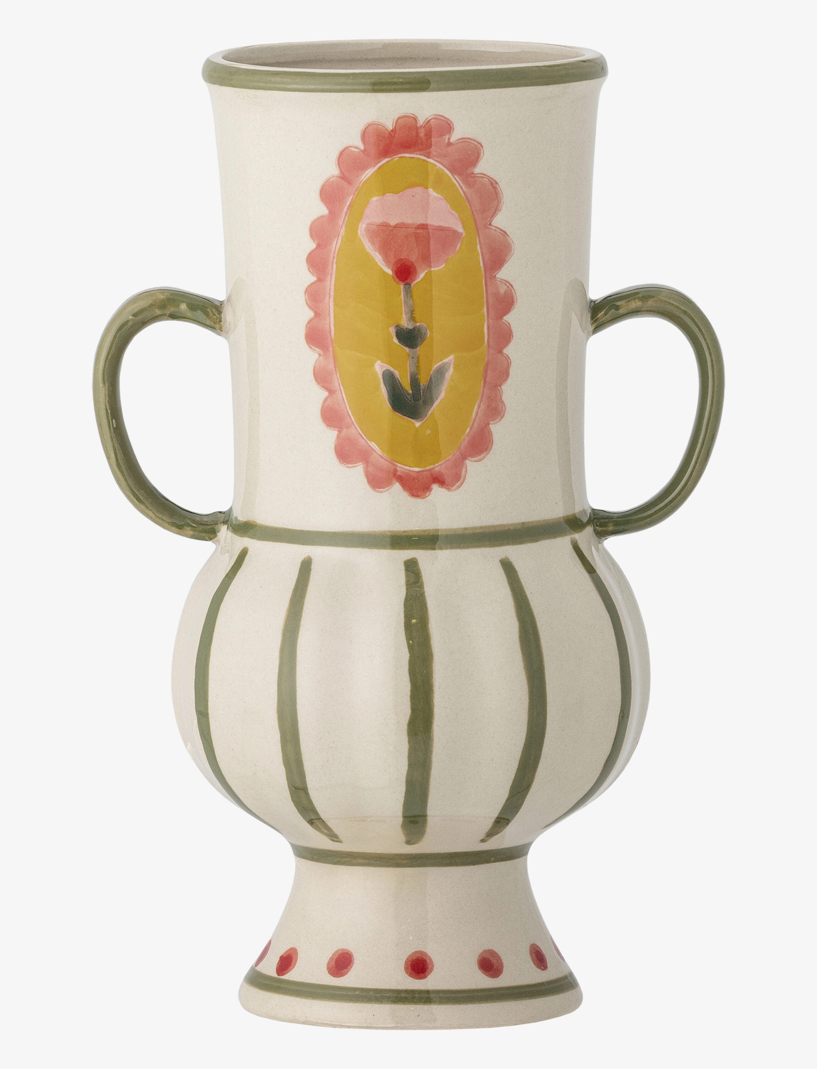 BLOOMINGVILLE Odina Vase Grün - Ø 9 CM - Unisex