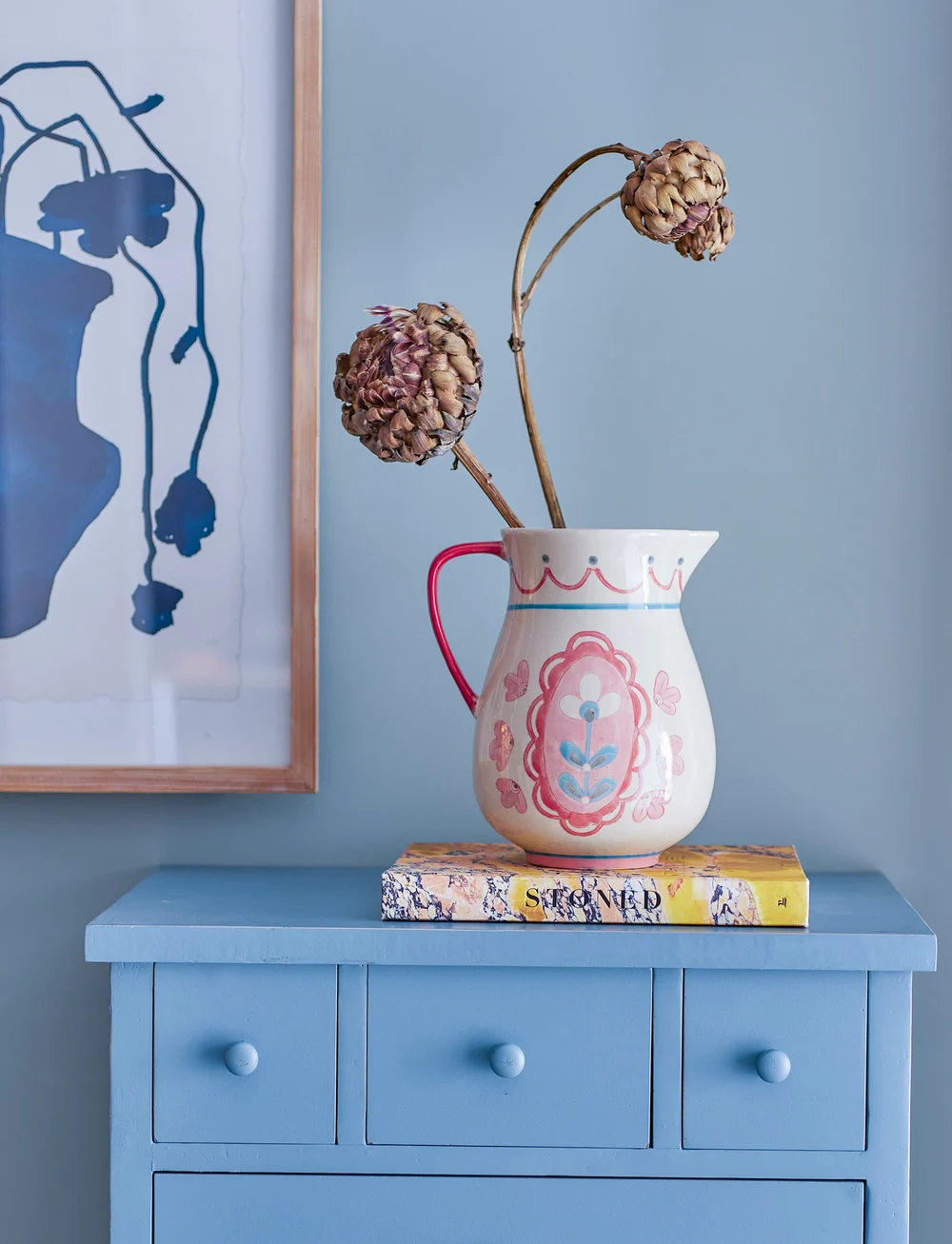 Bloomingville - Odina Jug - veekannud - rose - 3