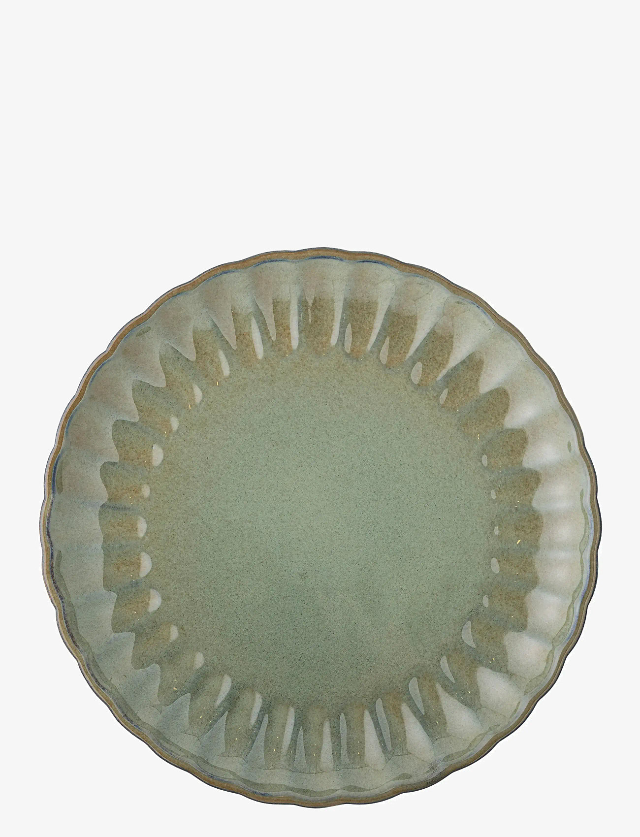 Bloomingville - Latina Plate - dinner plates - green - 0