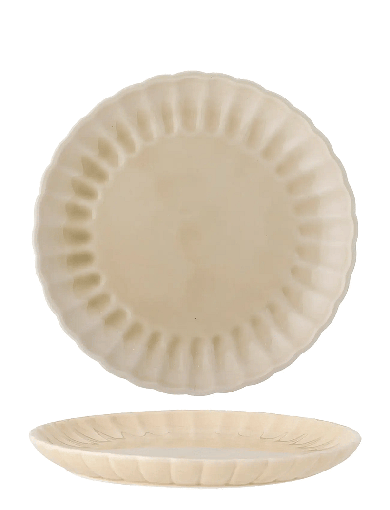 Bloomingville - Latina Plate - die niedrigsten preise - nature - 2