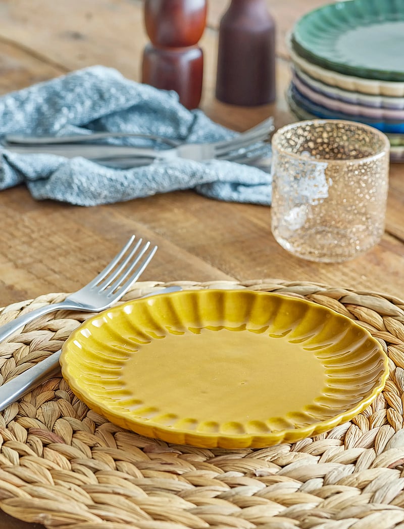 Bloomingville - Latina Plate - praetaldrikud - yellow - 4