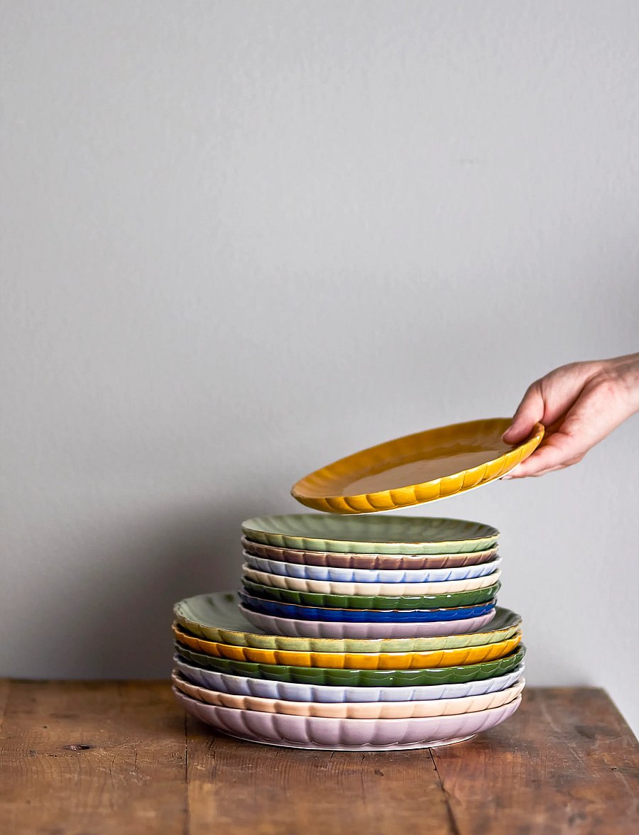 Bloomingville - Latina Plate - die niedrigsten preise - yellow - 5