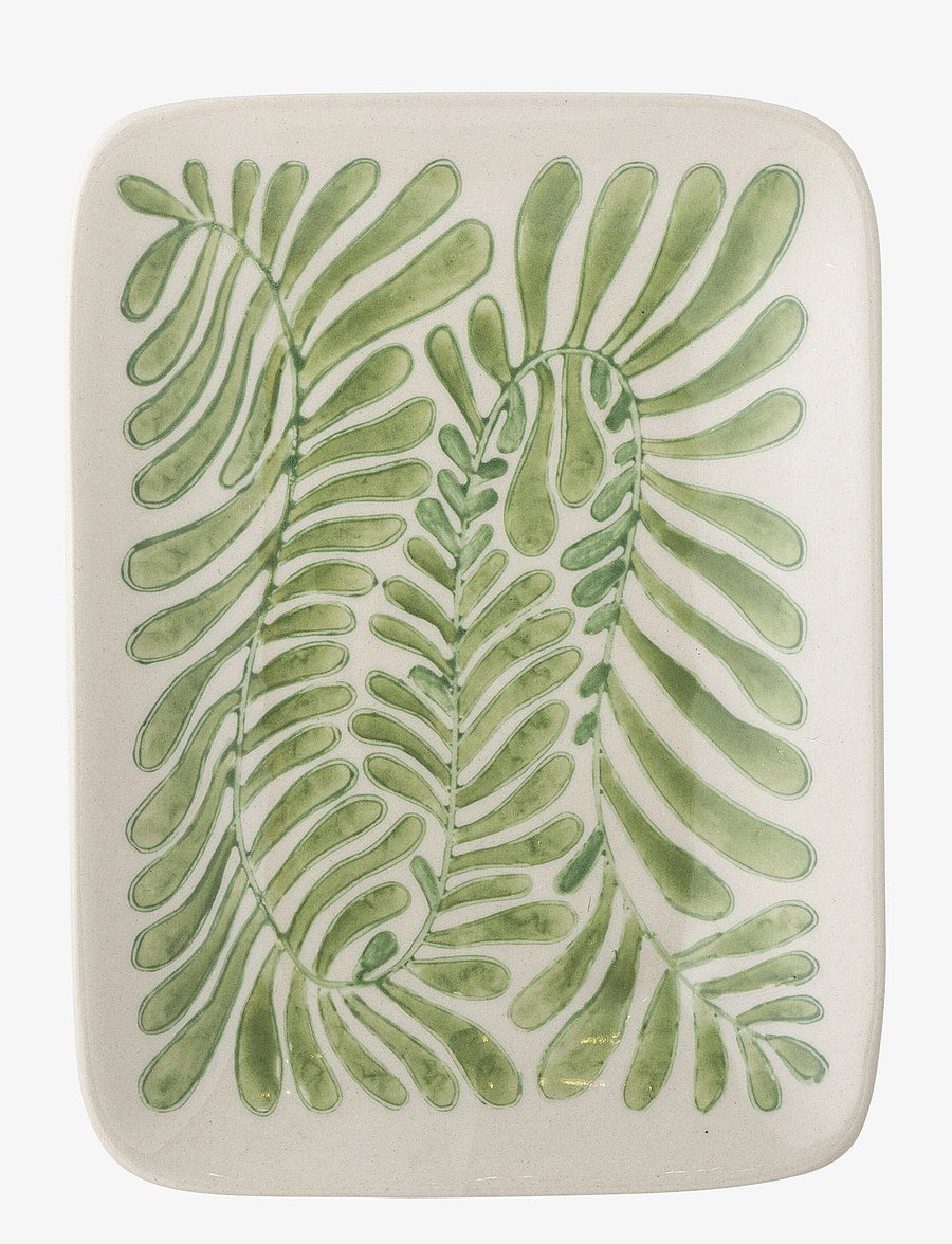 Bloomingville - Fauni Plate - madalaimad hinnad - green - 1