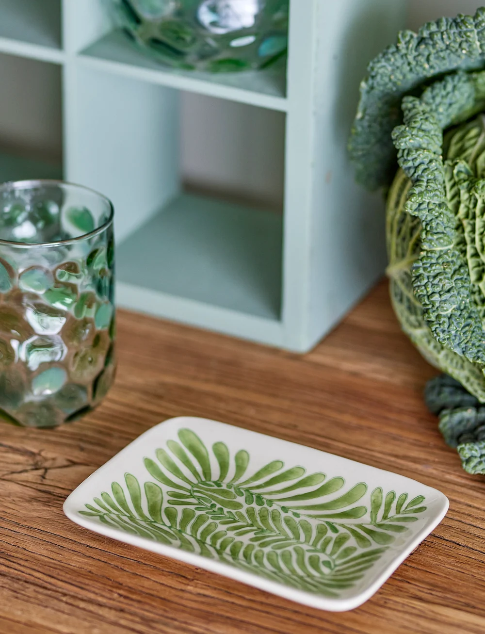 Bloomingville - Fauni Plate - frühstücksteller - green - 3
