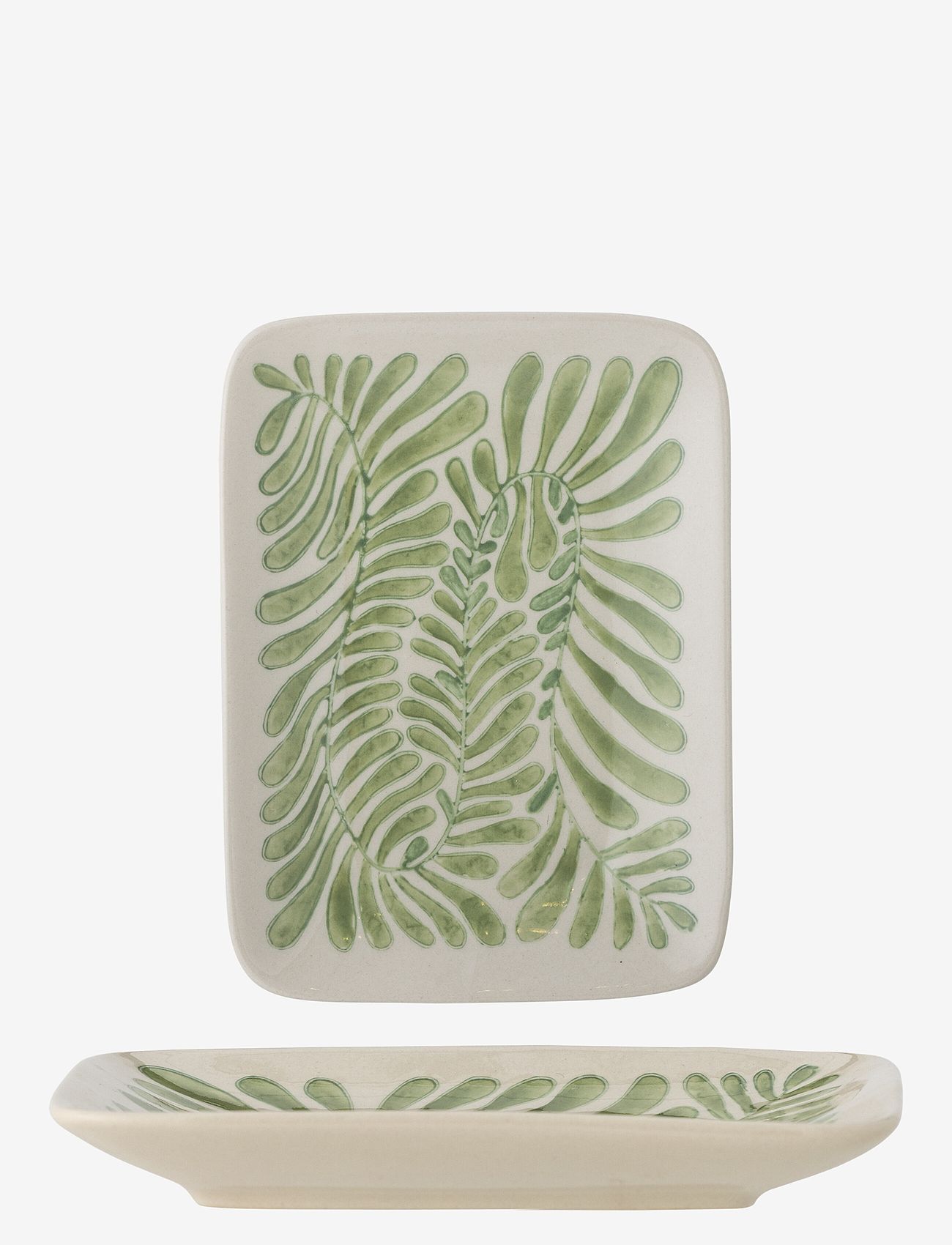 Bloomingville - Fauni Plate - madalaimad hinnad - green - 2