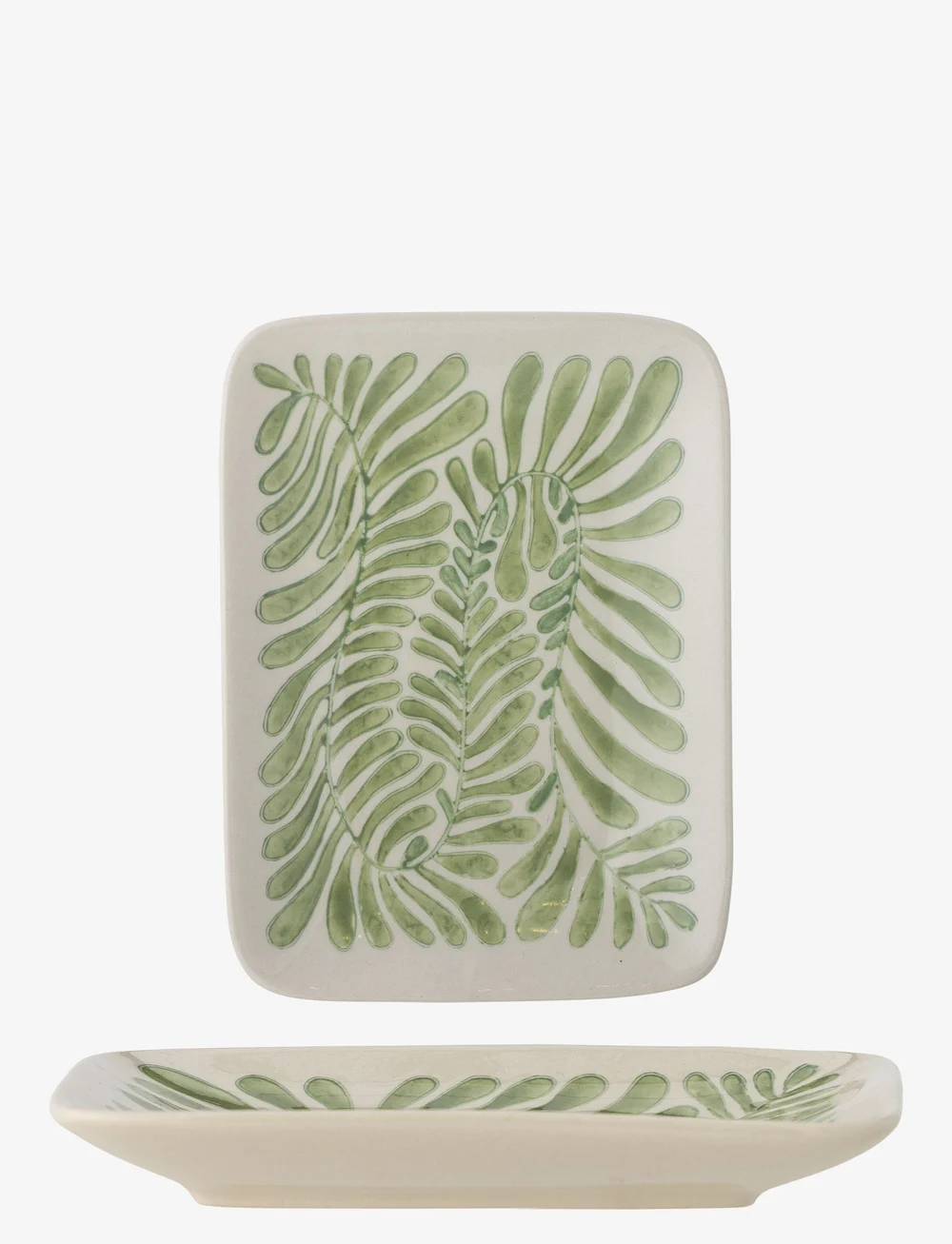 Bloomingville - Fauni Plate - frühstücksteller - green - 2