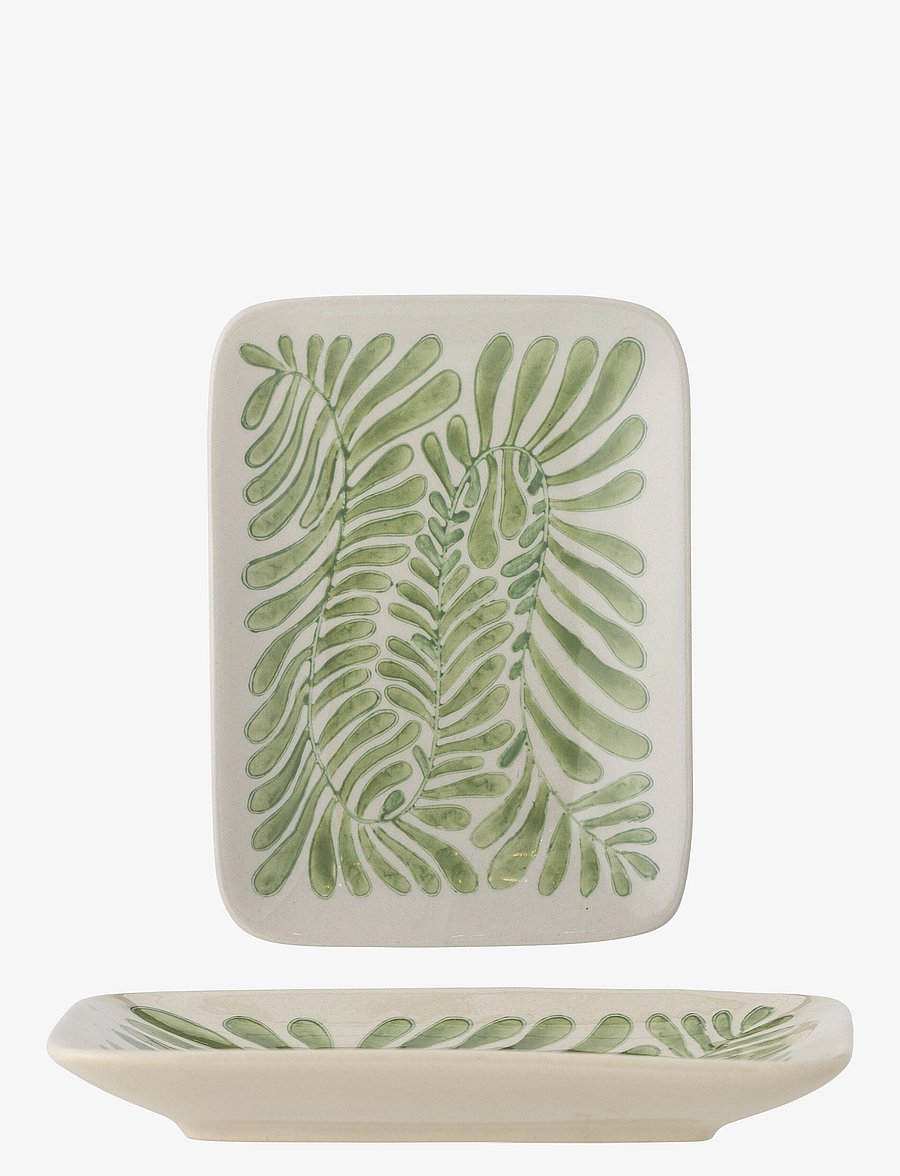 Bloomingville - Fauni Plate - madalaimad hinnad - green - 2