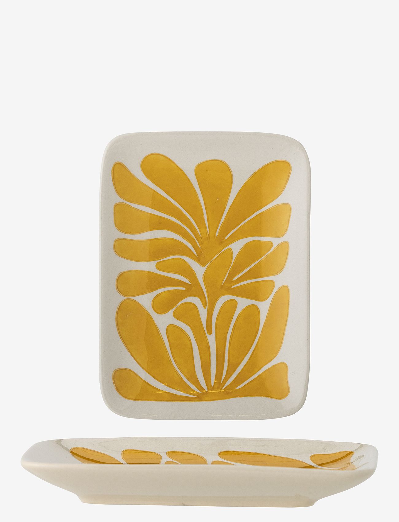 Bloomingville - Fauni Plate - køb efter pris - yellow - 0