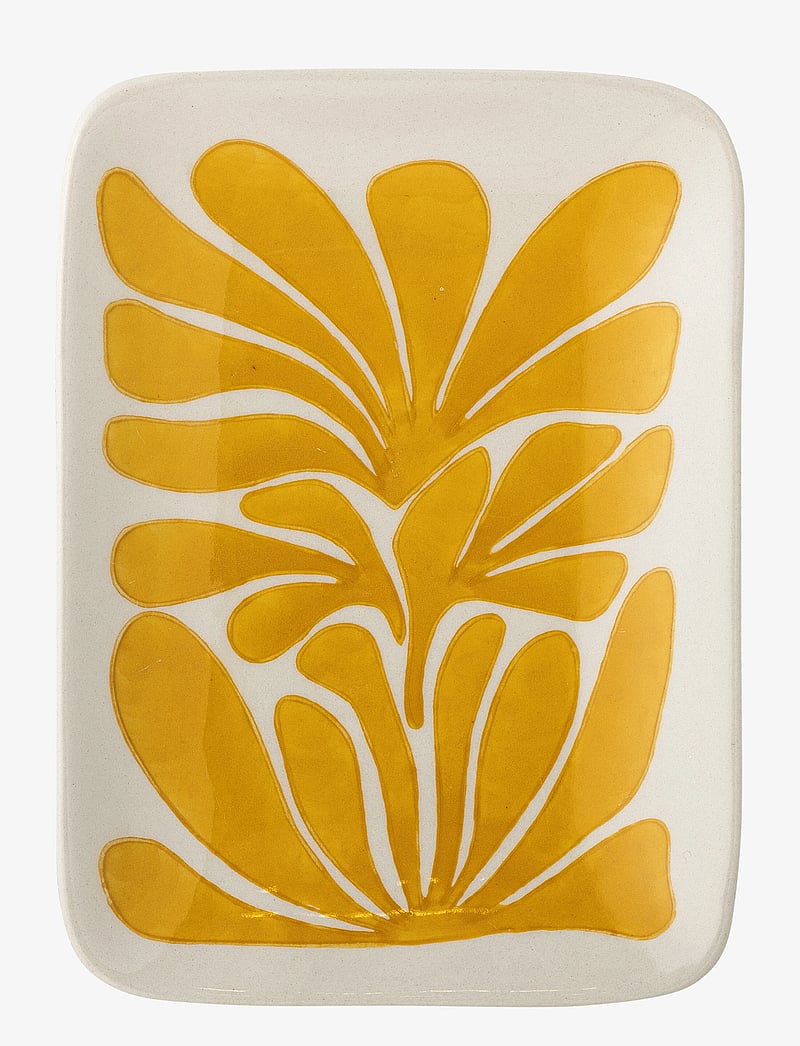 Bloomingville - Fauni Plate - nach preis einkaufen - yellow - 1