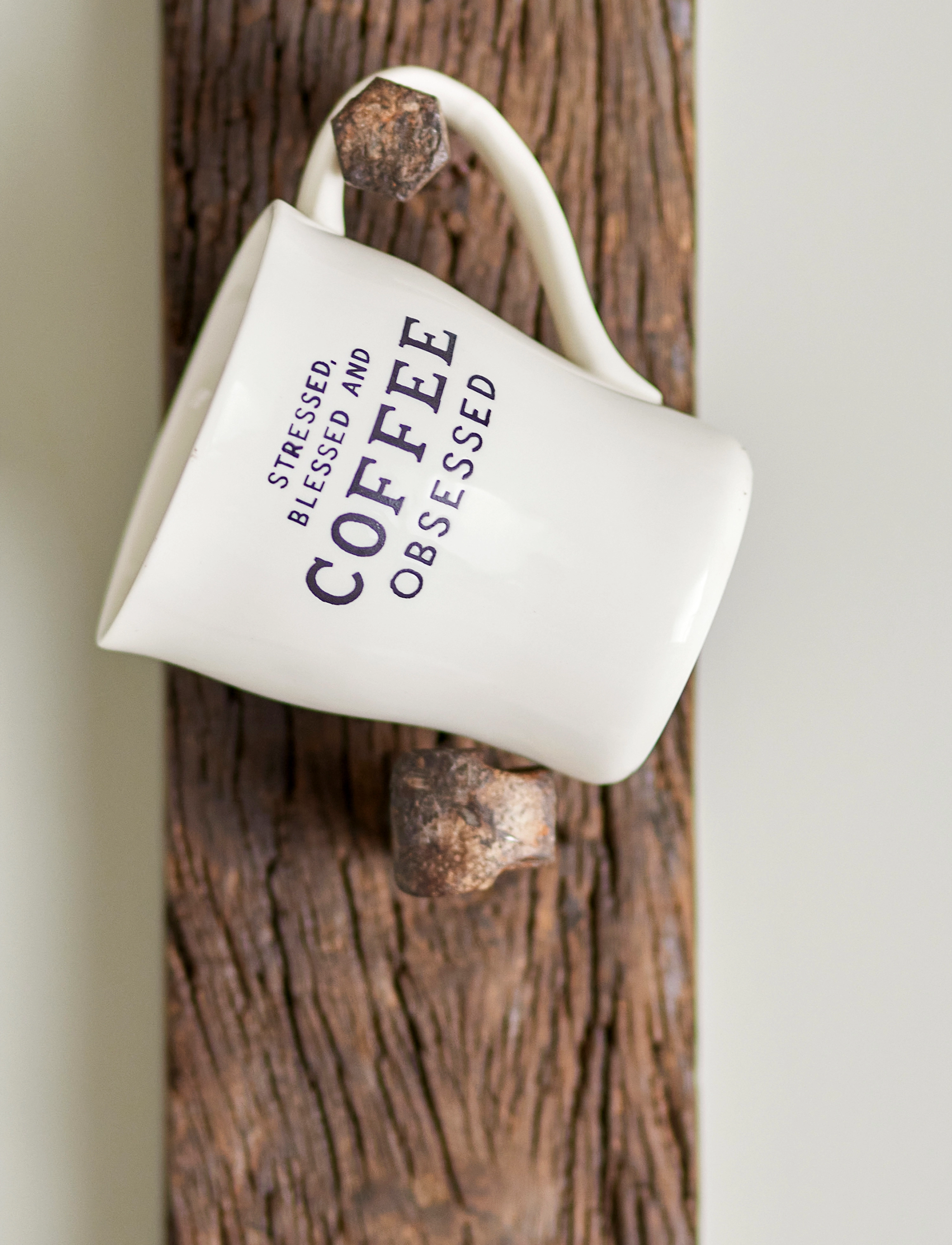 Bloomingville Wendy Cup, 33 CL, White, Kopper & Krus > Kaffekopper, Unisex