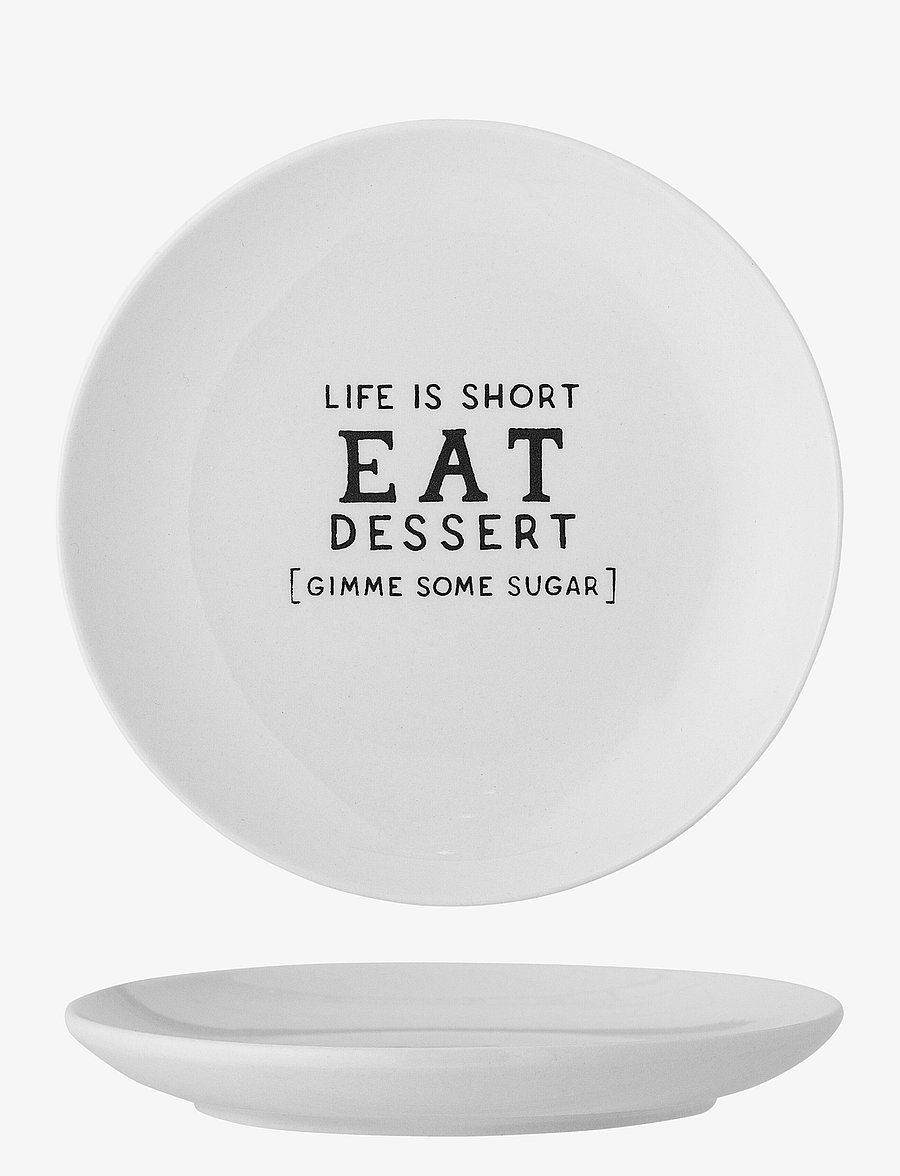 Bloomingville - Wendy Plate - die niedrigsten preise - white - 0