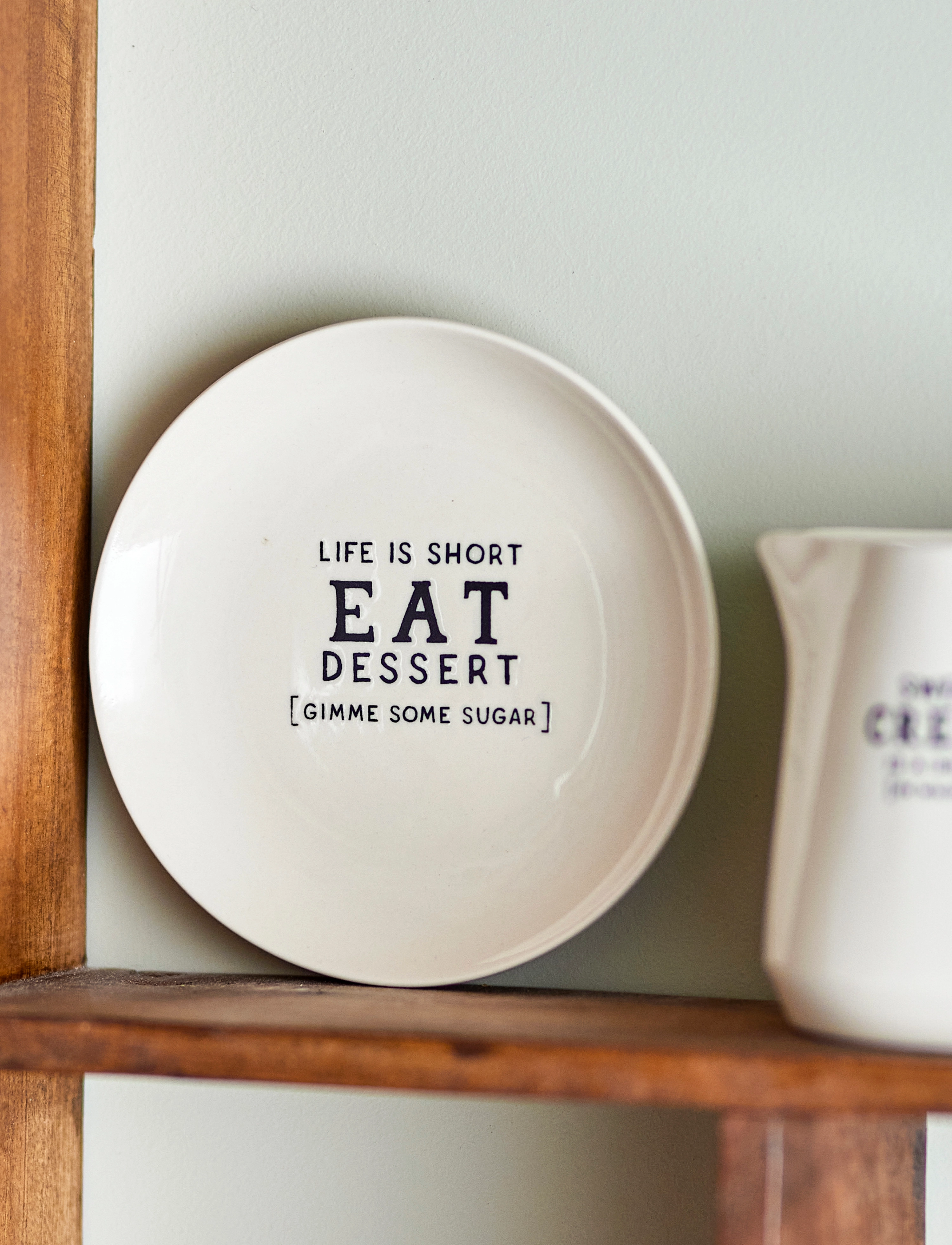 Bloomingville Wendy Plate, Ø 15 cm, Plates, Weiß - Small Homeware