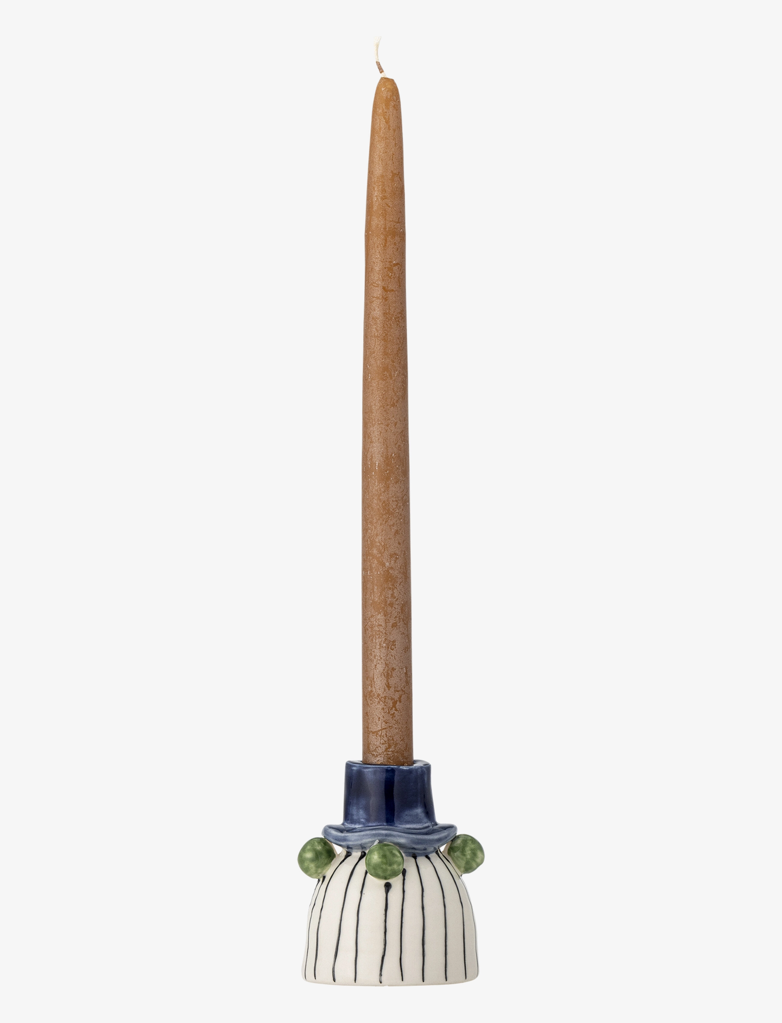 Bloomingville - Tacana Candle Holder - blue - 1