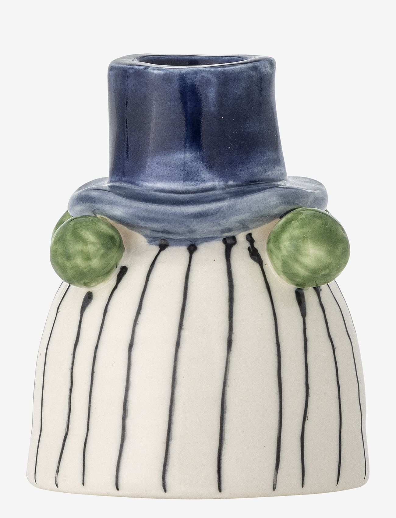 Bloomingville - Tacana Candle Holder - blue - 2