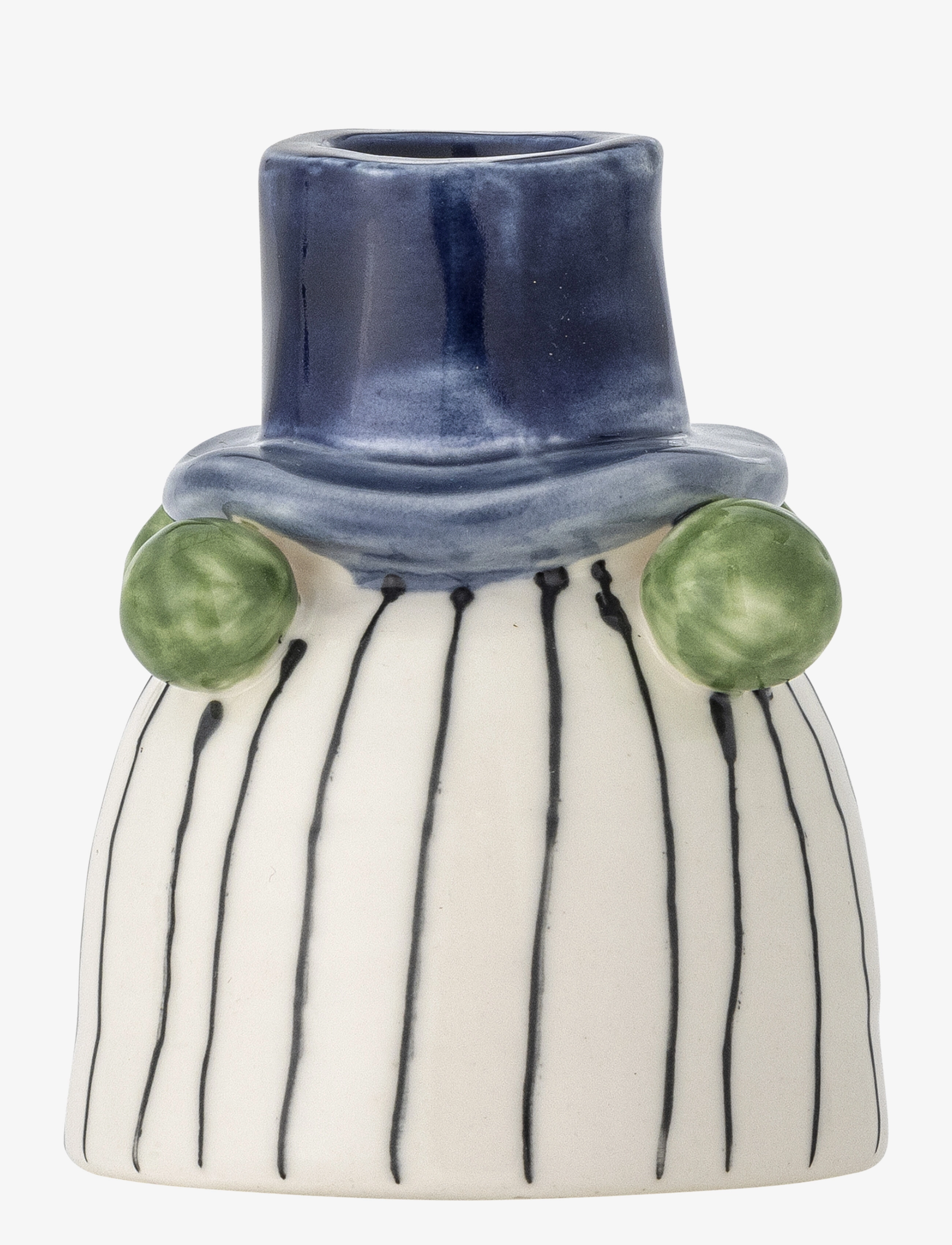 Bloomingville - Tacana Candle Holder - blue - 2