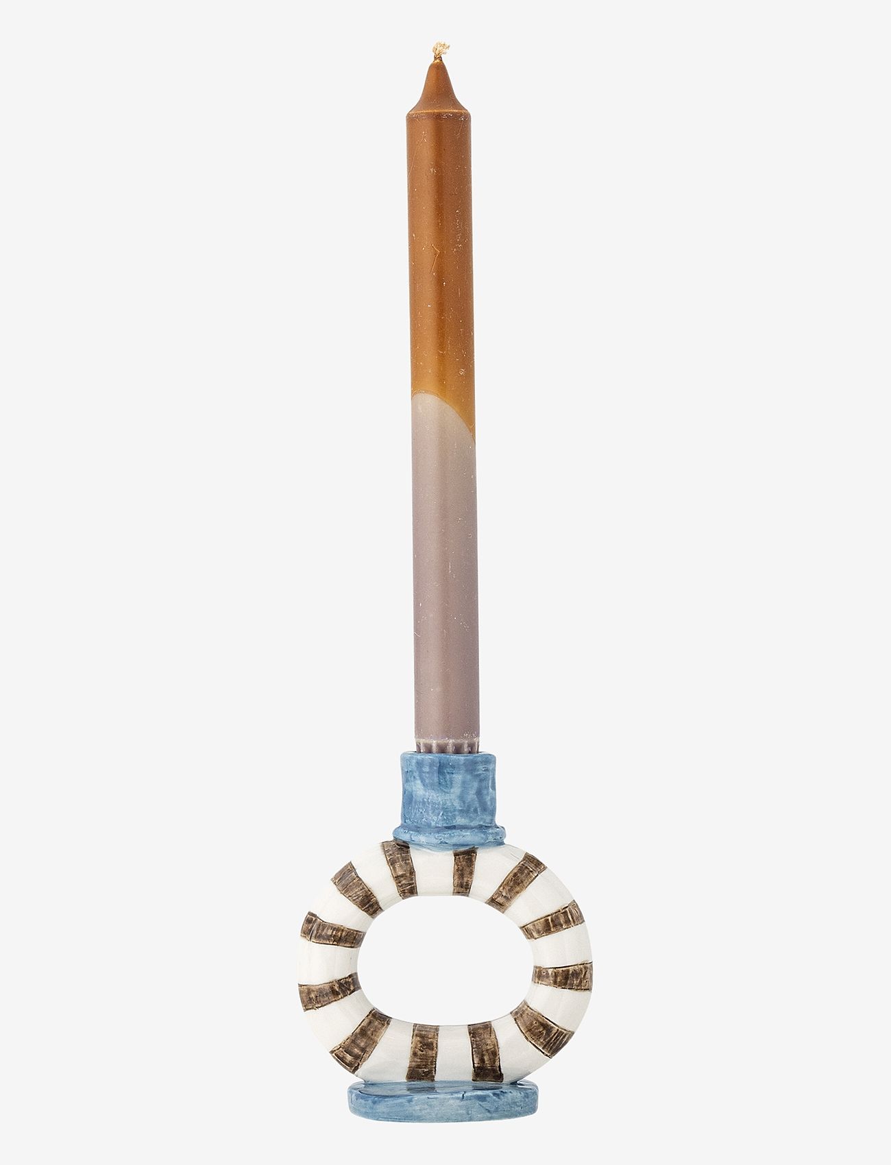 Bloomingville - Tacana Candle Holder - blue - 1